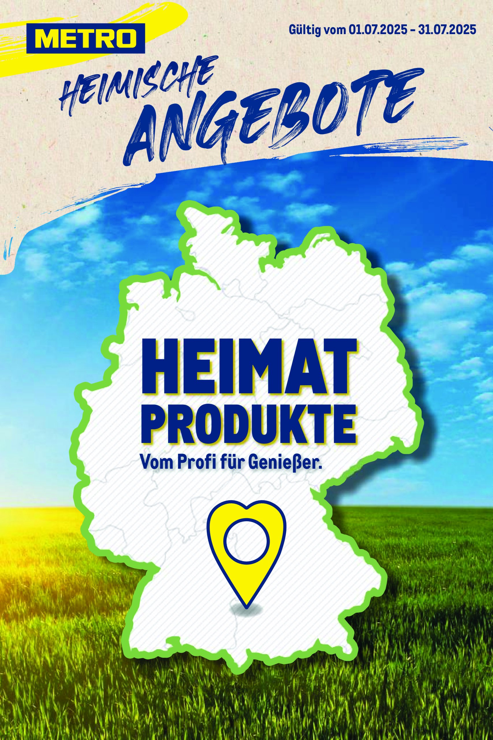 metro - Metro - Regionaler Flyer-Prospekt gültig vom 01.07. bis 31.07.