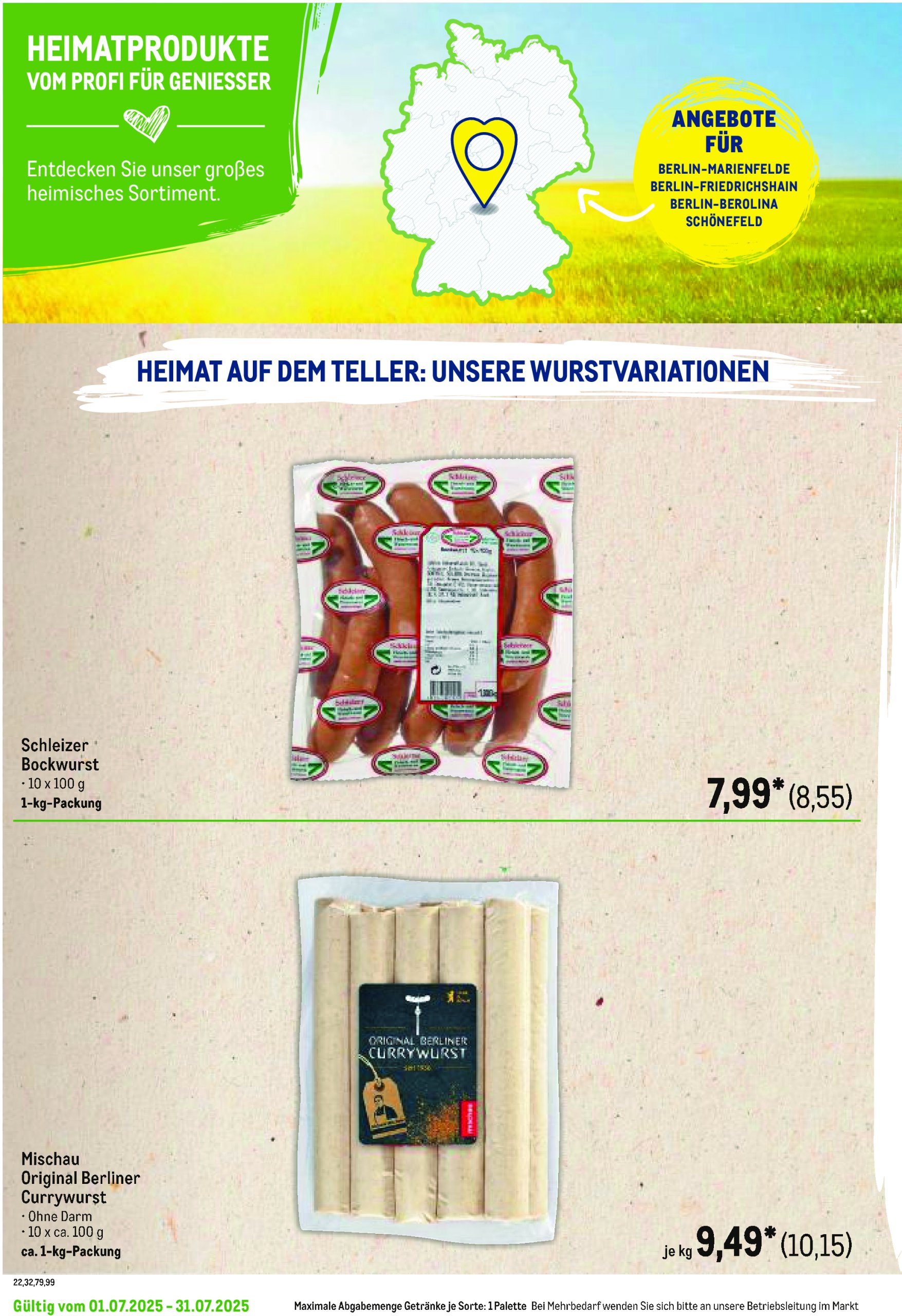metro - Metro - Regionaler Flyer-Prospekt gültig vom 01.07. bis 31.07. - page: 74