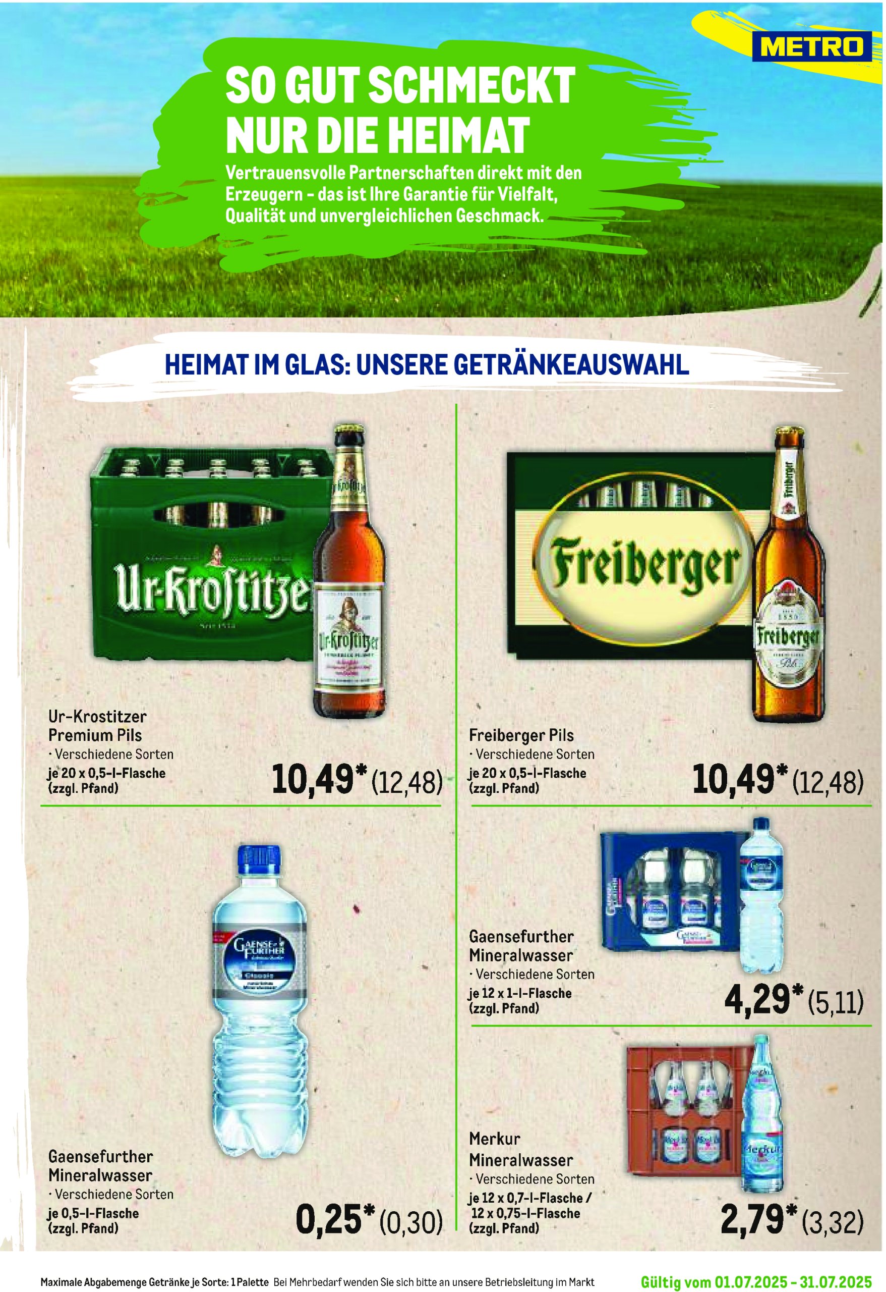 metro - Metro - Regionaler Flyer-Prospekt gültig vom 01.07. bis 31.07. - page: 97
