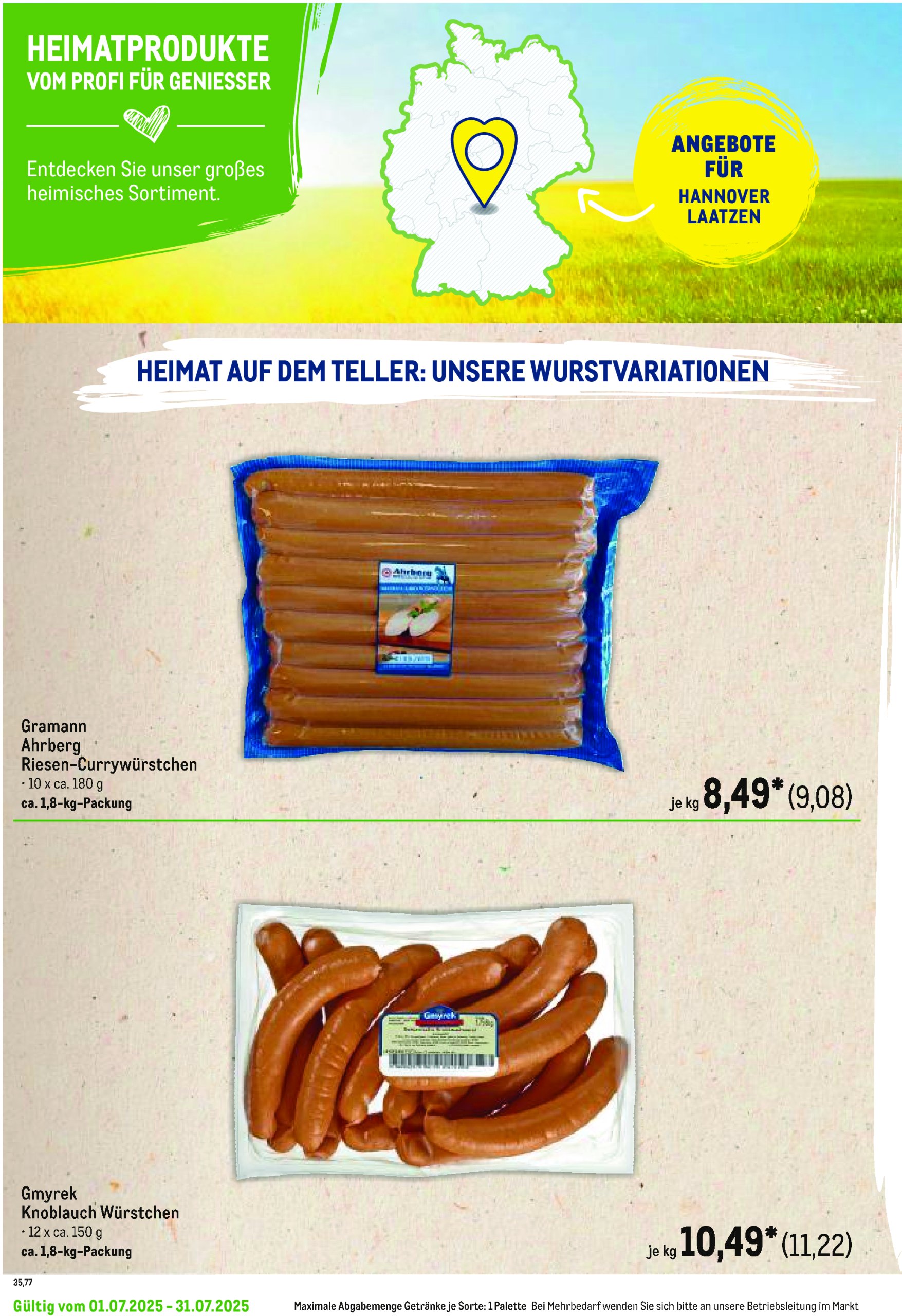 metro - Metro - Regionaler Flyer-Prospekt gültig vom 01.07. bis 31.07. - page: 76