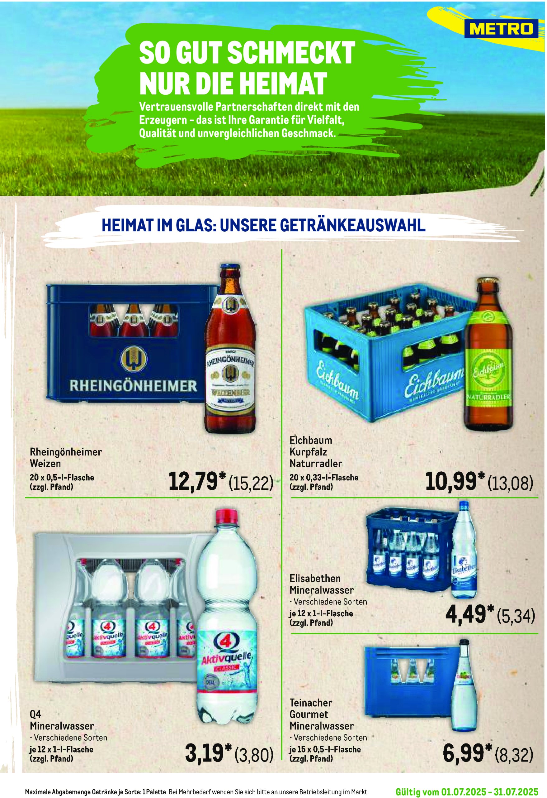metro - Metro - Regionaler Flyer-Prospekt gültig vom 01.07. bis 31.07. - page: 95