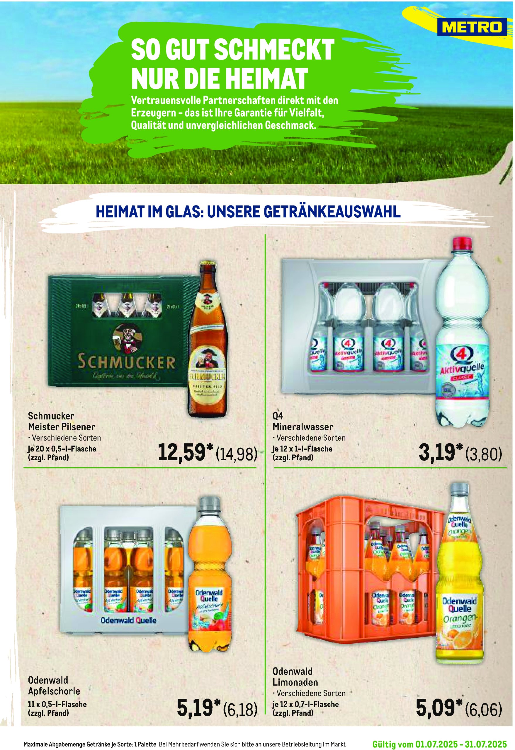 metro - Metro - Regionaler Flyer-Prospekt gültig vom 01.07. bis 31.07. - page: 63