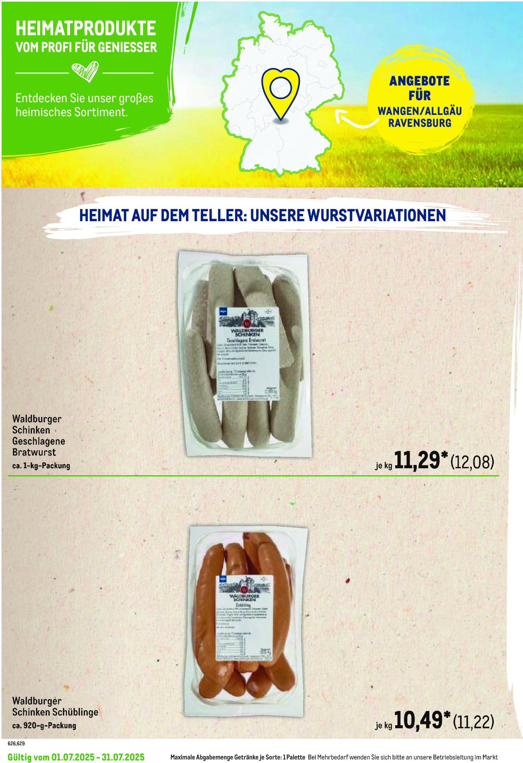 metro - Metro - Regionaler Flyer-Prospekt gültig vom 01.07. bis 31.07. - page: 104