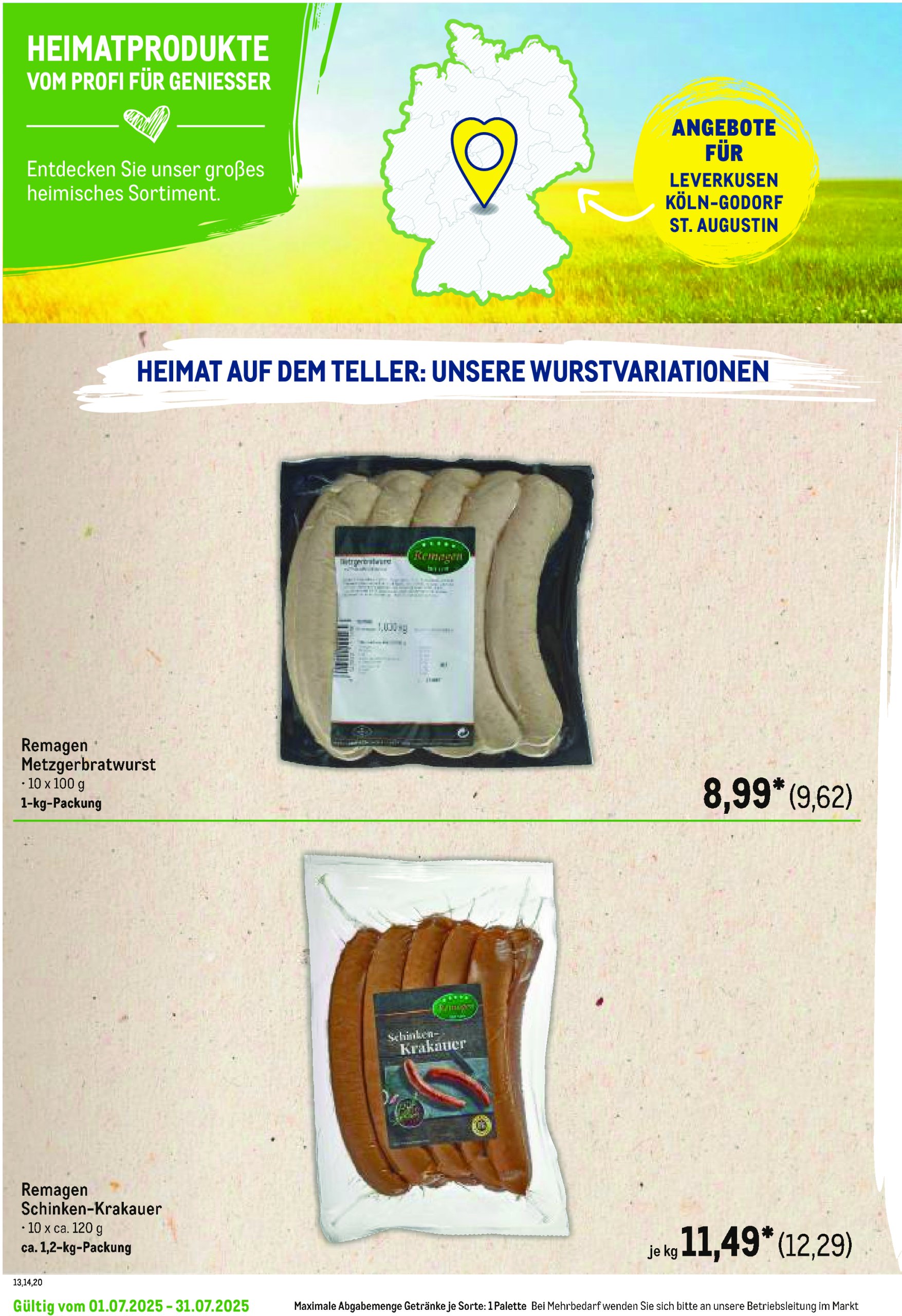 metro - Metro - Regionaler Flyer-Prospekt gültig vom 01.07. bis 31.07. - page: 48