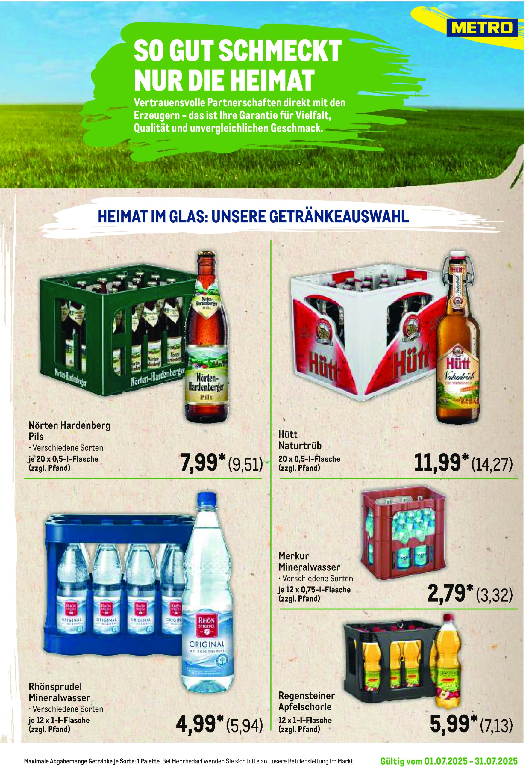metro - Metro - Regionaler Flyer-Prospekt gültig vom 01.07. bis 31.07. - page: 5