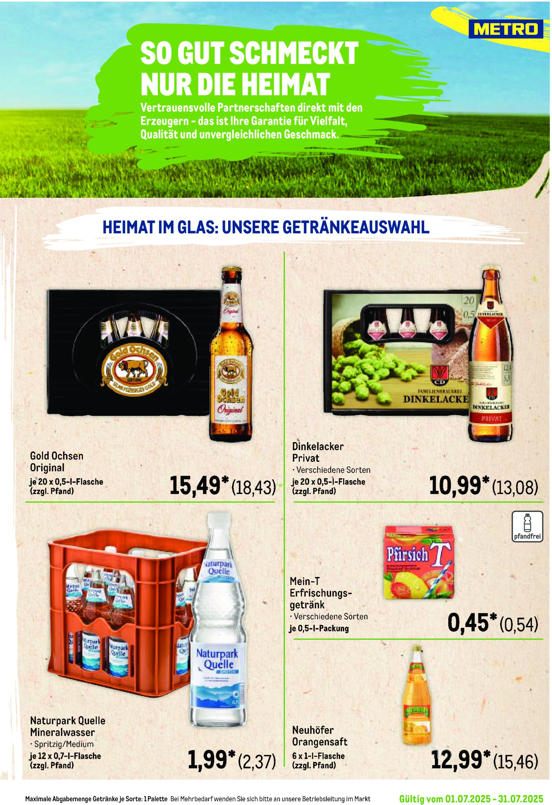 metro - Metro - Regionaler Flyer-Prospekt gültig vom 01.07. bis 31.07. - page: 125