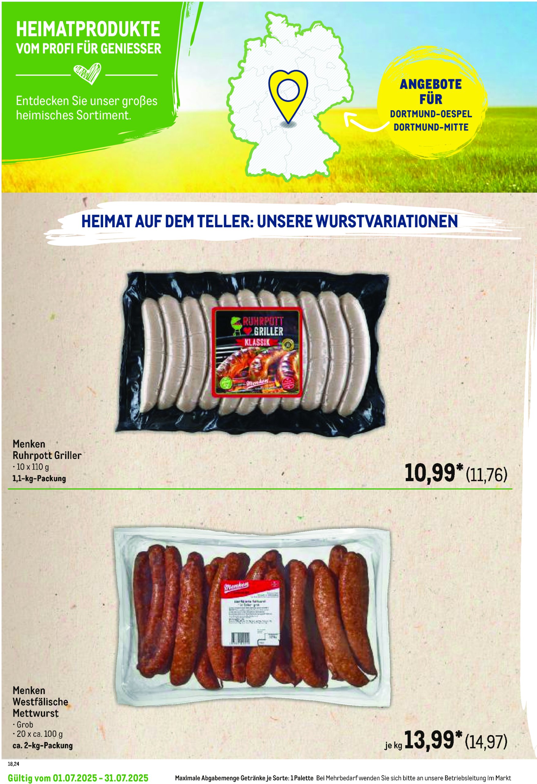 metro - Metro - Regionaler Flyer-Prospekt gültig vom 01.07. bis 31.07. - page: 34