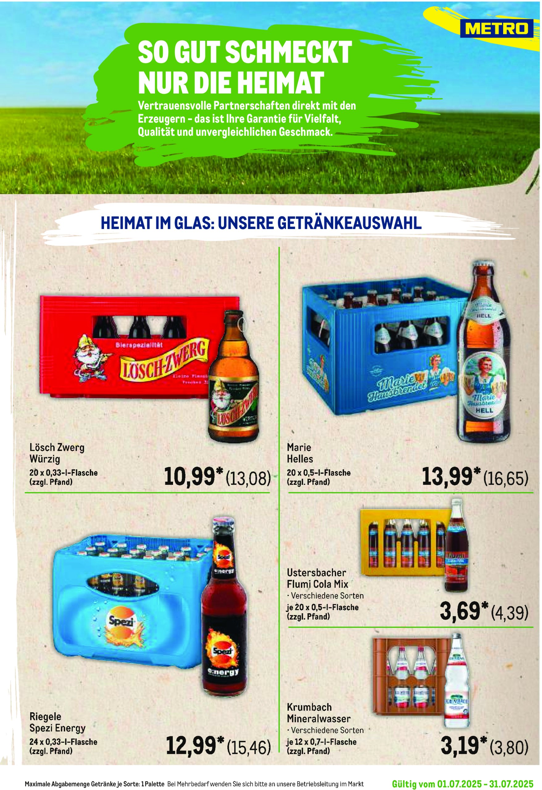 metro - Metro - Regionaler Flyer-Prospekt gültig vom 01.07. bis 31.07. - page: 99
