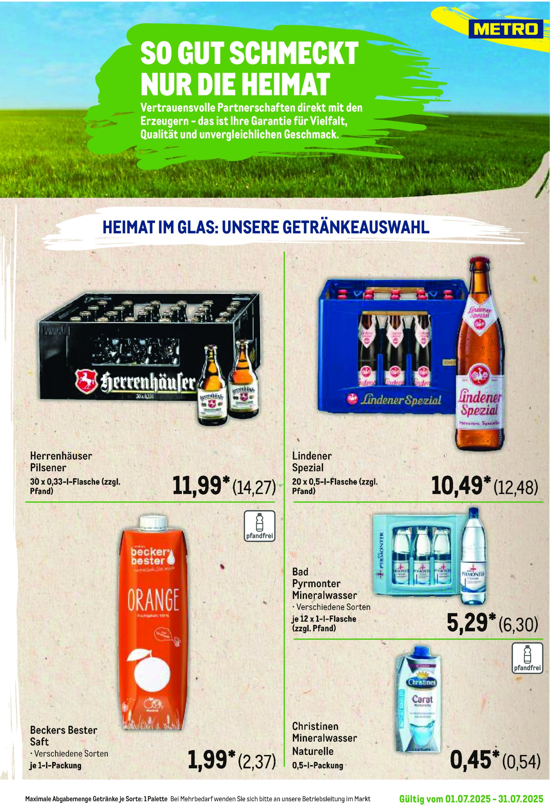 metro - Metro - Regionaler Flyer-Prospekt gültig vom 01.07. bis 31.07. - page: 77