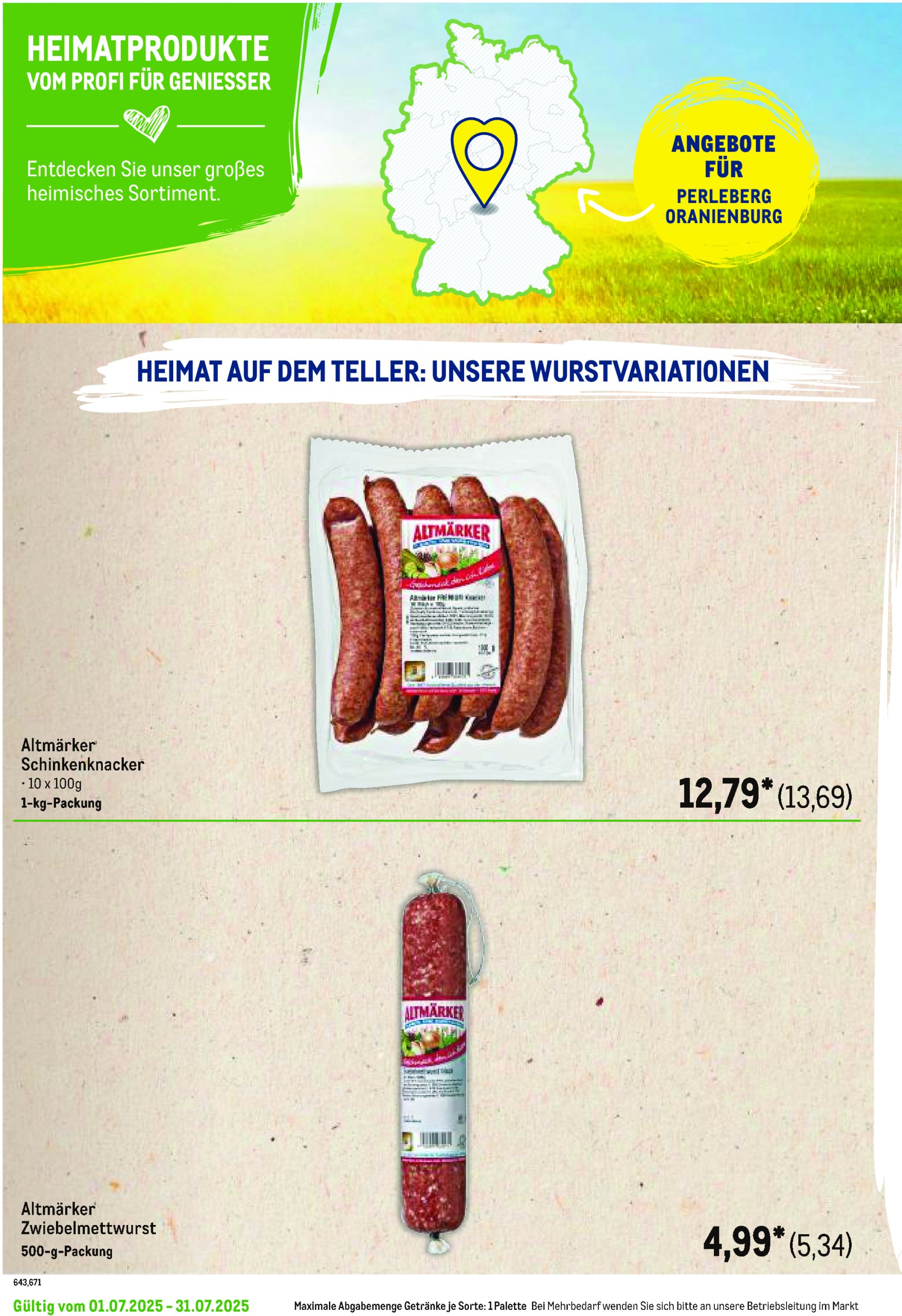 metro - Metro - Regionaler Flyer-Prospekt gültig vom 01.07. bis 31.07. - page: 80