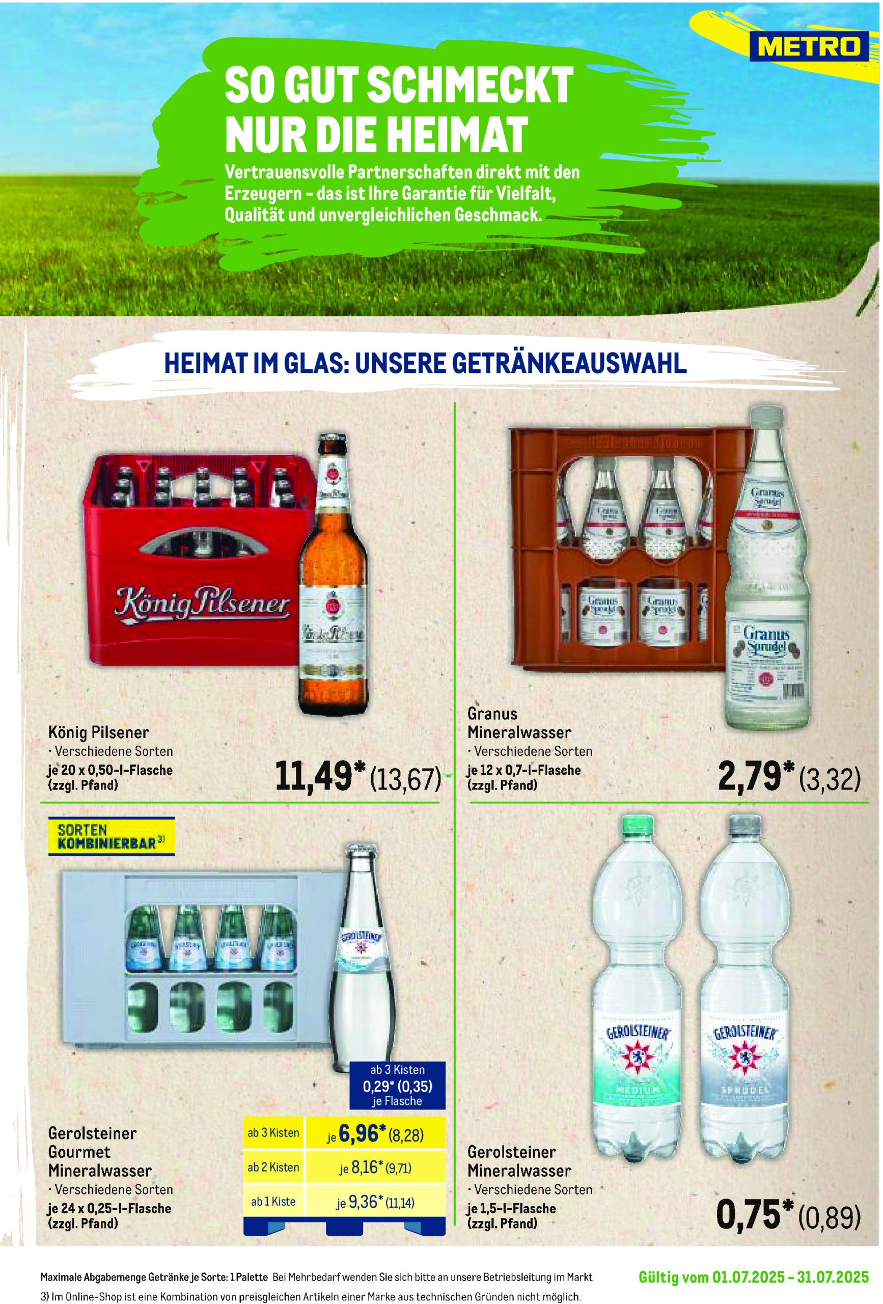 metro - Metro - Regionaler Flyer-Prospekt gültig vom 01.07. bis 31.07. - page: 25