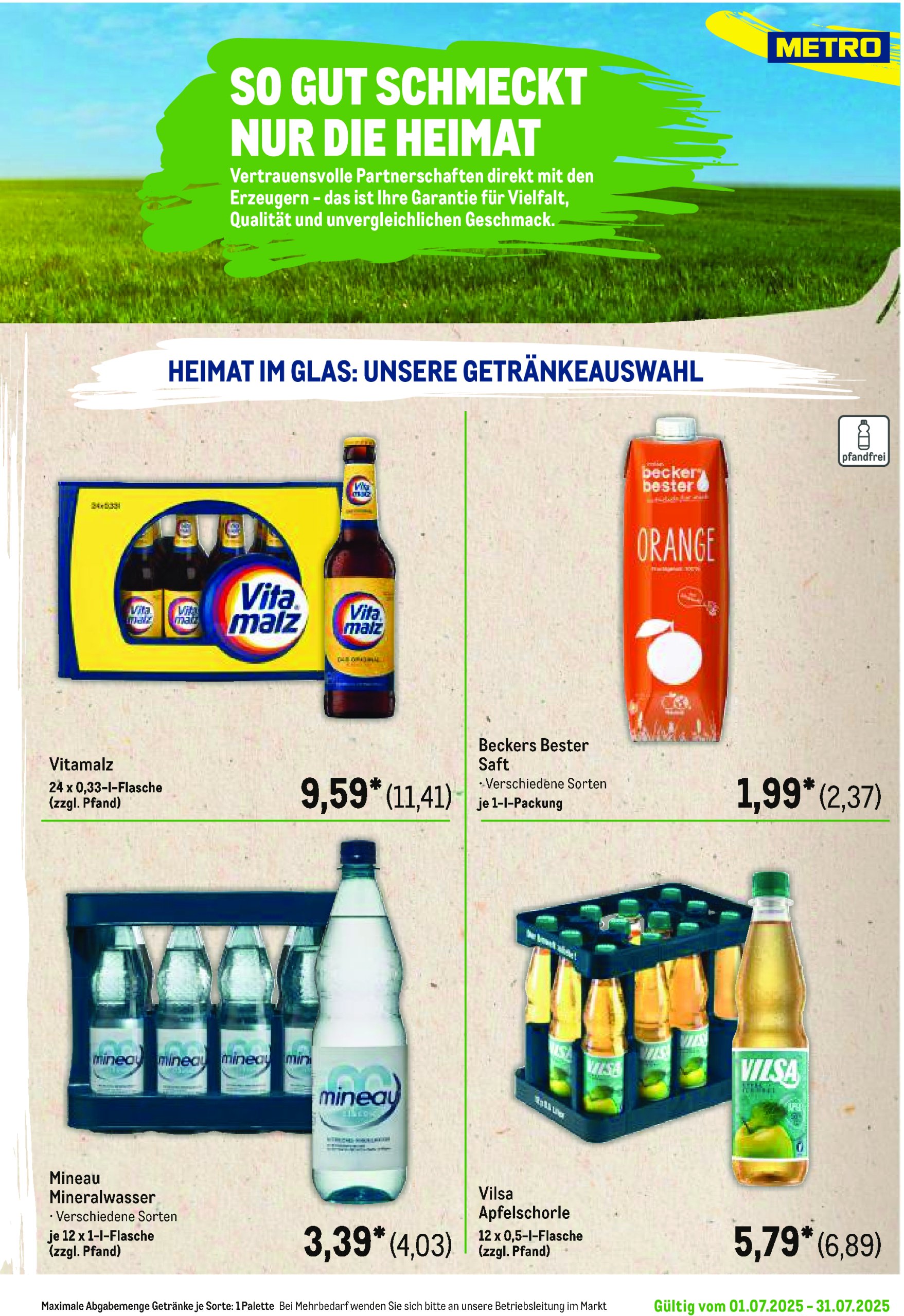 metro - Metro - Regionaler Flyer-Prospekt gültig vom 01.07. bis 31.07. - page: 13