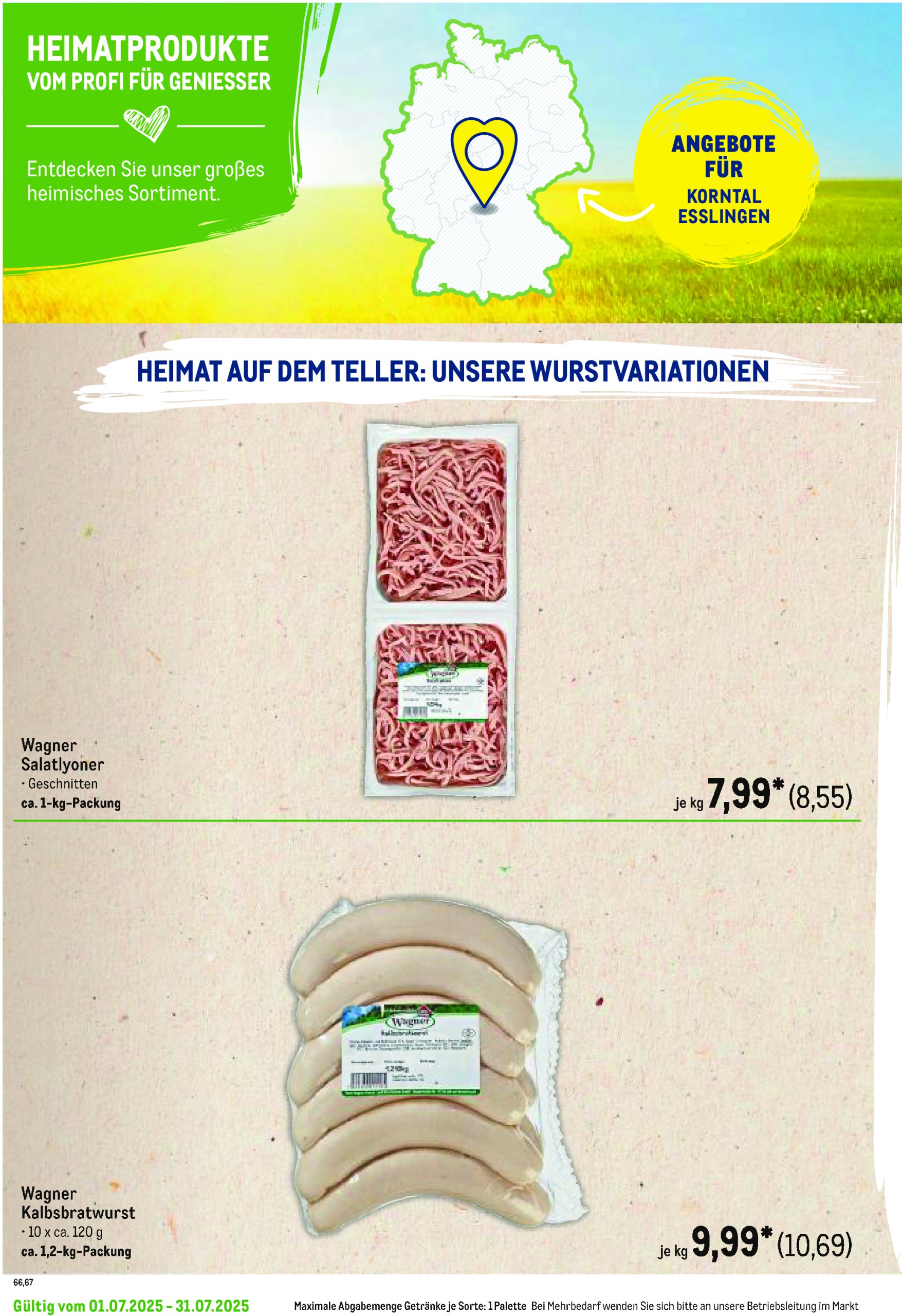 metro - Metro - Regionaler Flyer-Prospekt gültig vom 01.07. bis 31.07. - page: 112