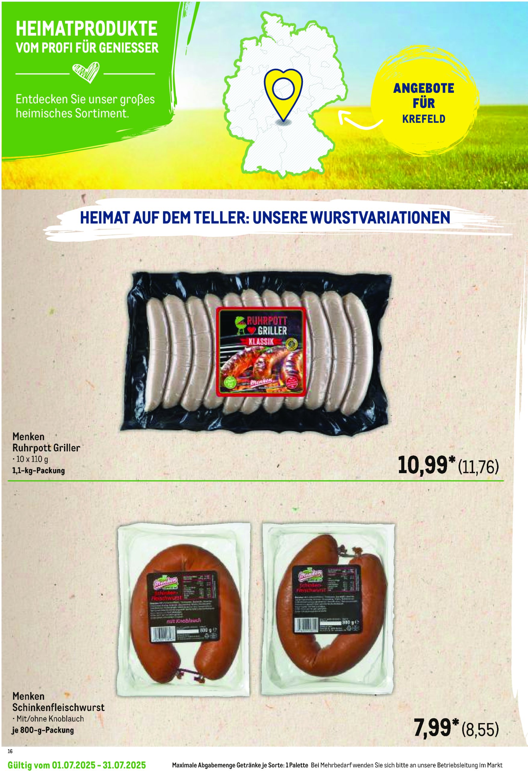metro - Metro - Regionaler Flyer-Prospekt gültig vom 01.07. bis 31.07. - page: 50