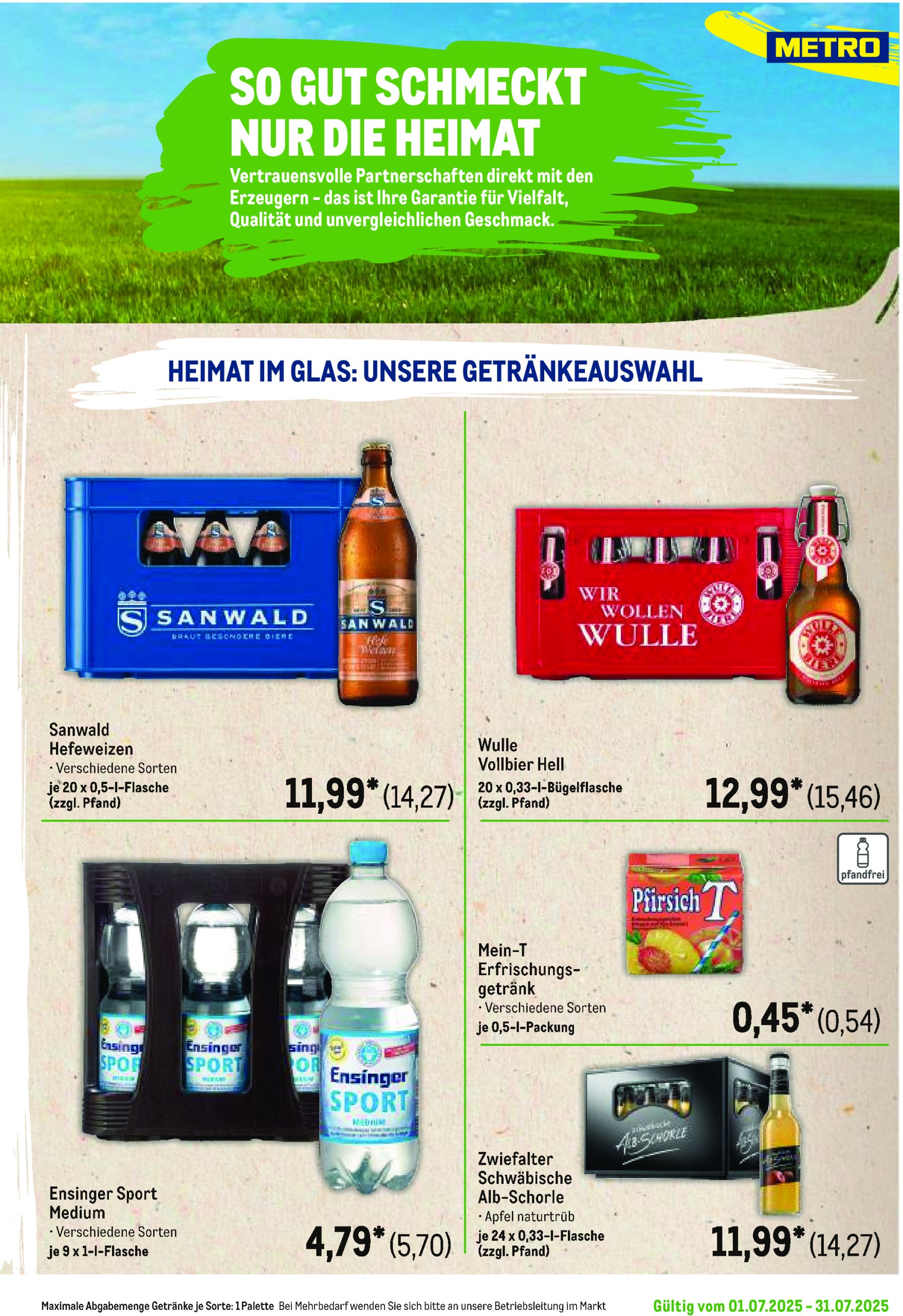 metro - Metro - Regionaler Flyer-Prospekt gültig vom 01.07. bis 31.07. - page: 127