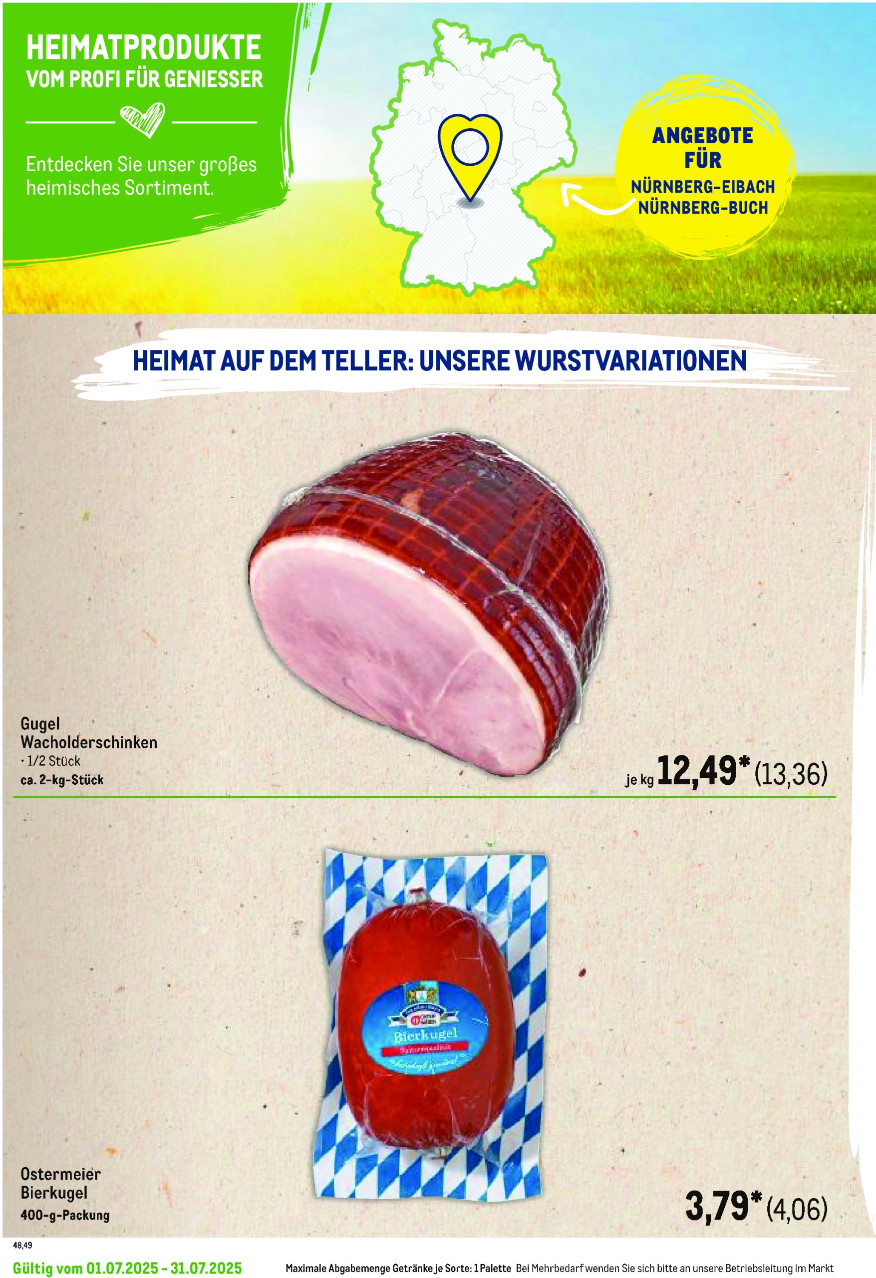 metro - Metro - Regionaler Flyer-Prospekt gültig vom 01.07. bis 31.07. - page: 108