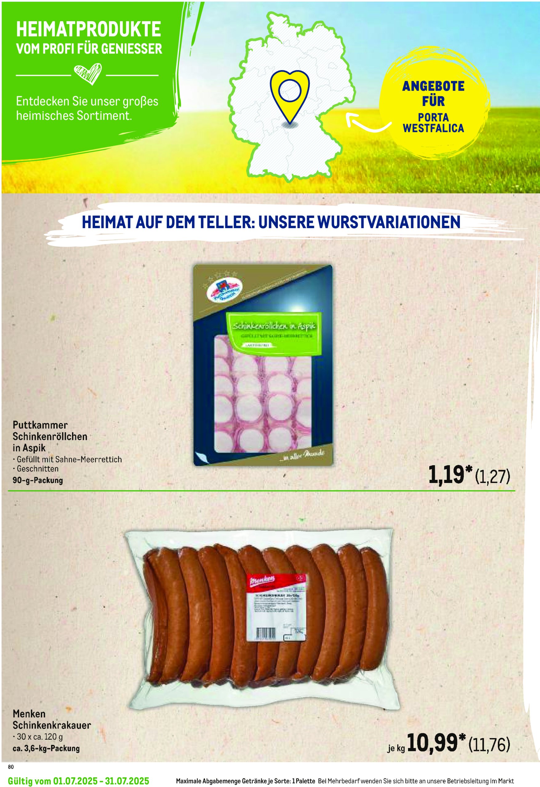 metro - Metro - Regionaler Flyer-Prospekt gültig vom 01.07. bis 31.07. - page: 44