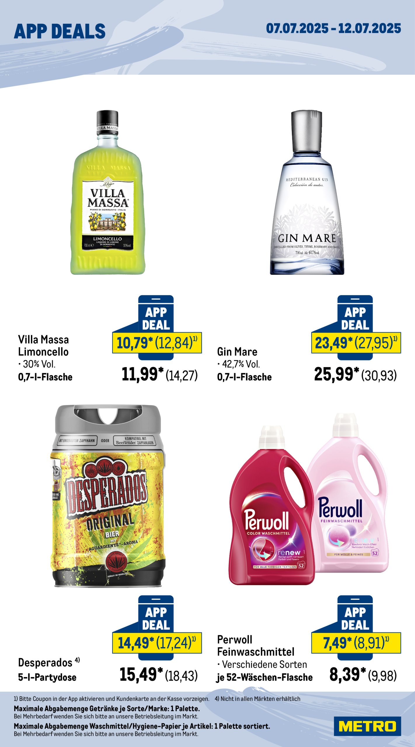 metro - Metro - App Deals-Prospekt gültig vom 07.07. bis 12.07. - page: 2