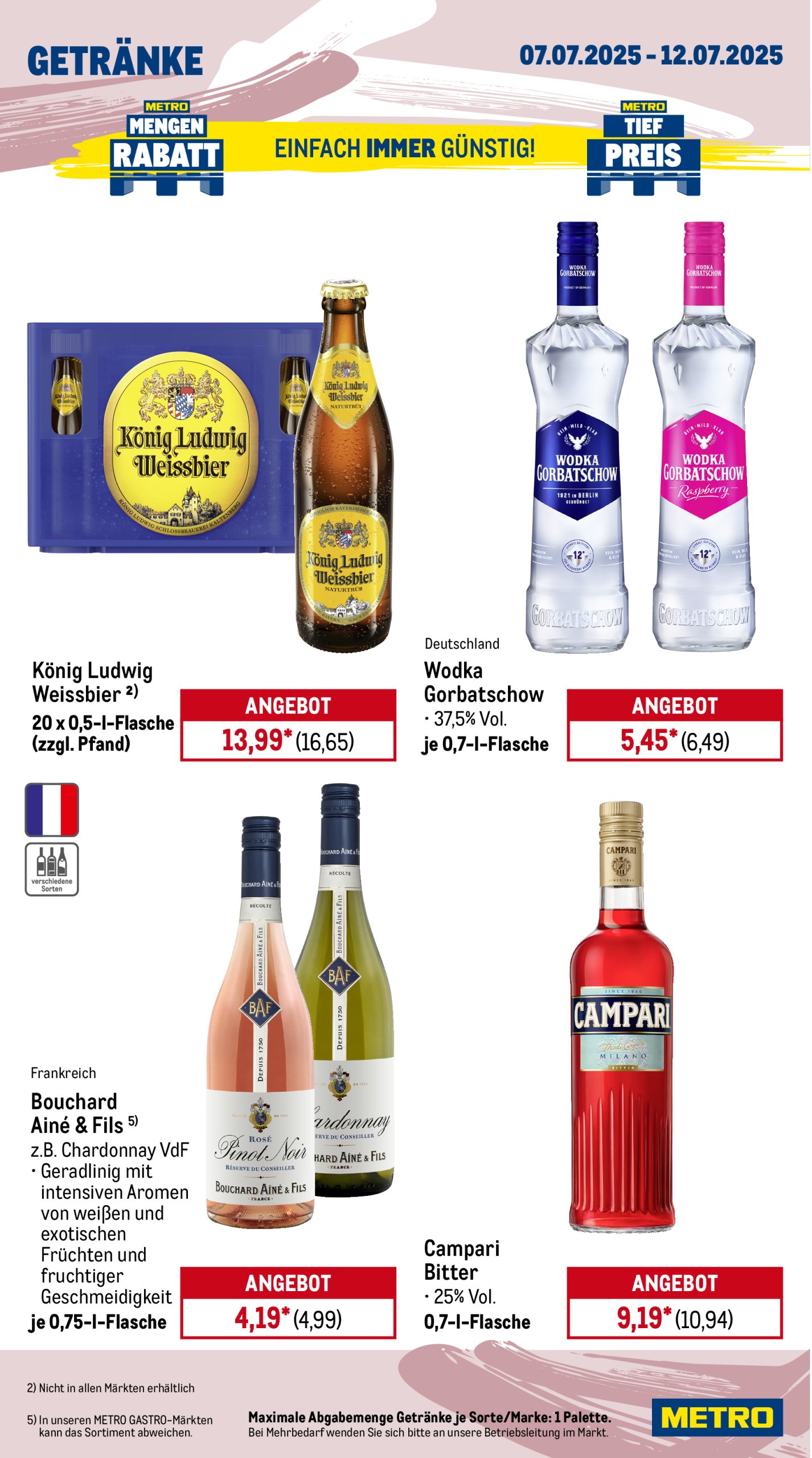 metro - Metro - Wochen-Angebote Gastro-Prospekt gültig vom 07.07. bis 12.07. - page: 14