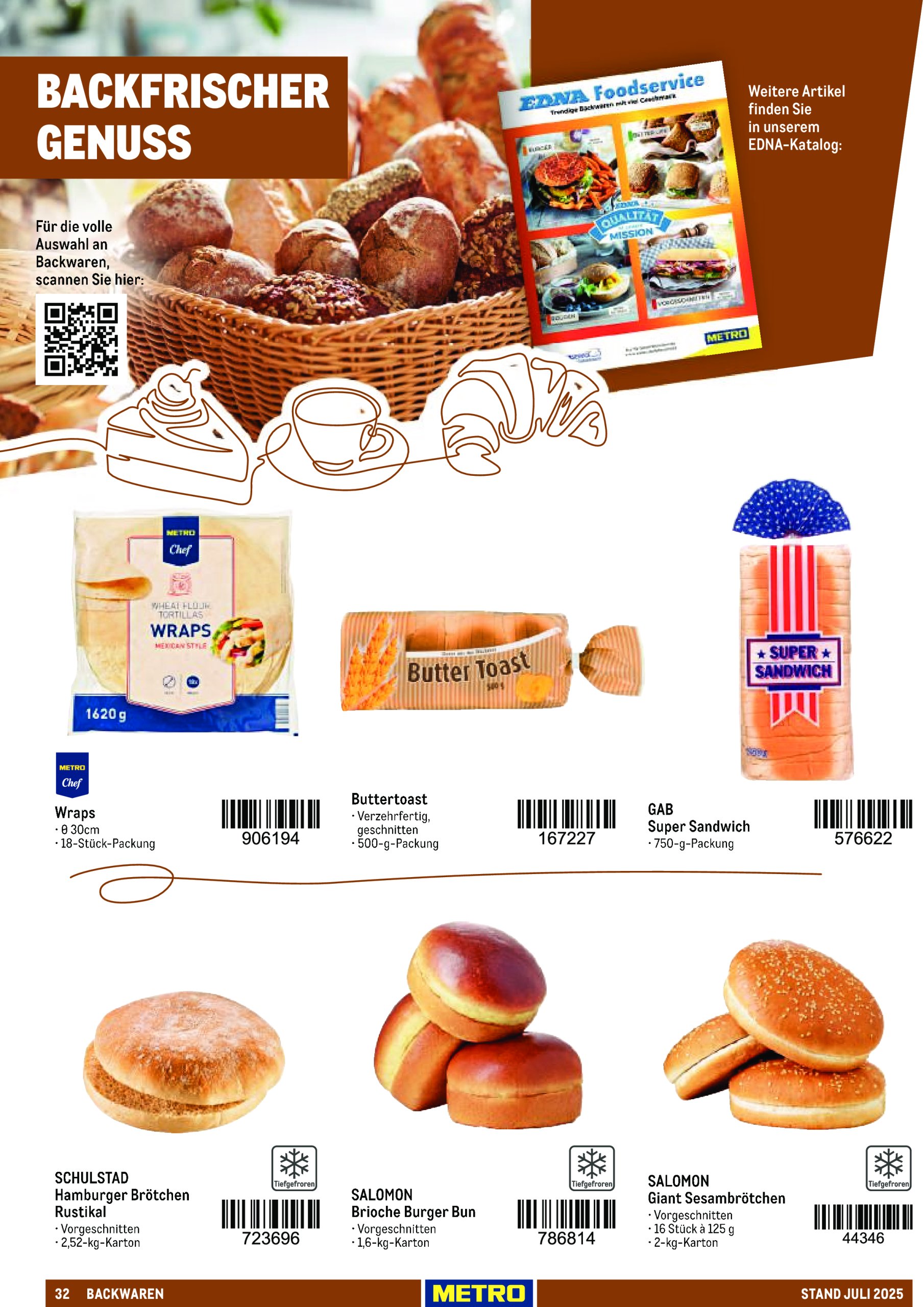 metro - Metro - Sortimentskatalog Lieferservice-Prospekt gültig vom 13.07. bis 30.09. - page: 32