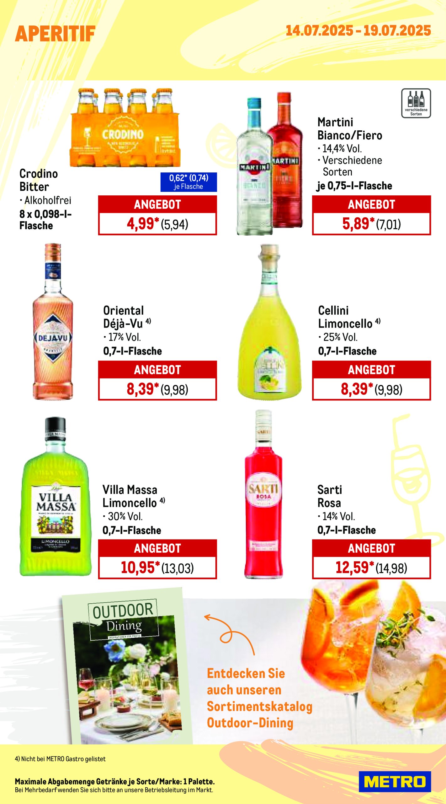 metro - Metro - Wochen-Angebote Gastro-Prospekt gültig vom 14.07. bis 19.07. - page: 17