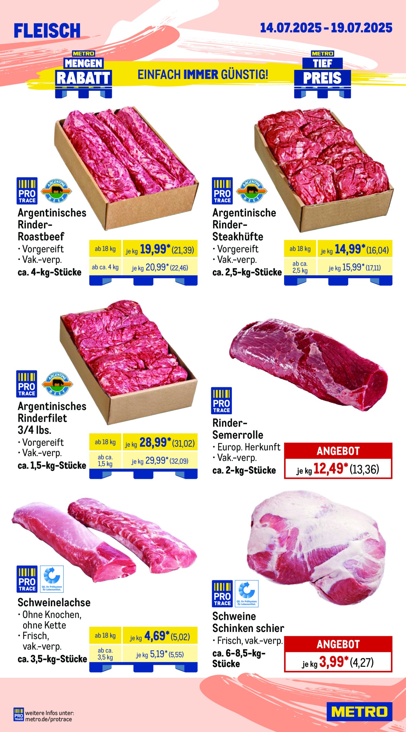 metro - Metro - Wochen-Angebote Gastro-Prospekt gültig vom 14.07. bis 19.07. - page: 2