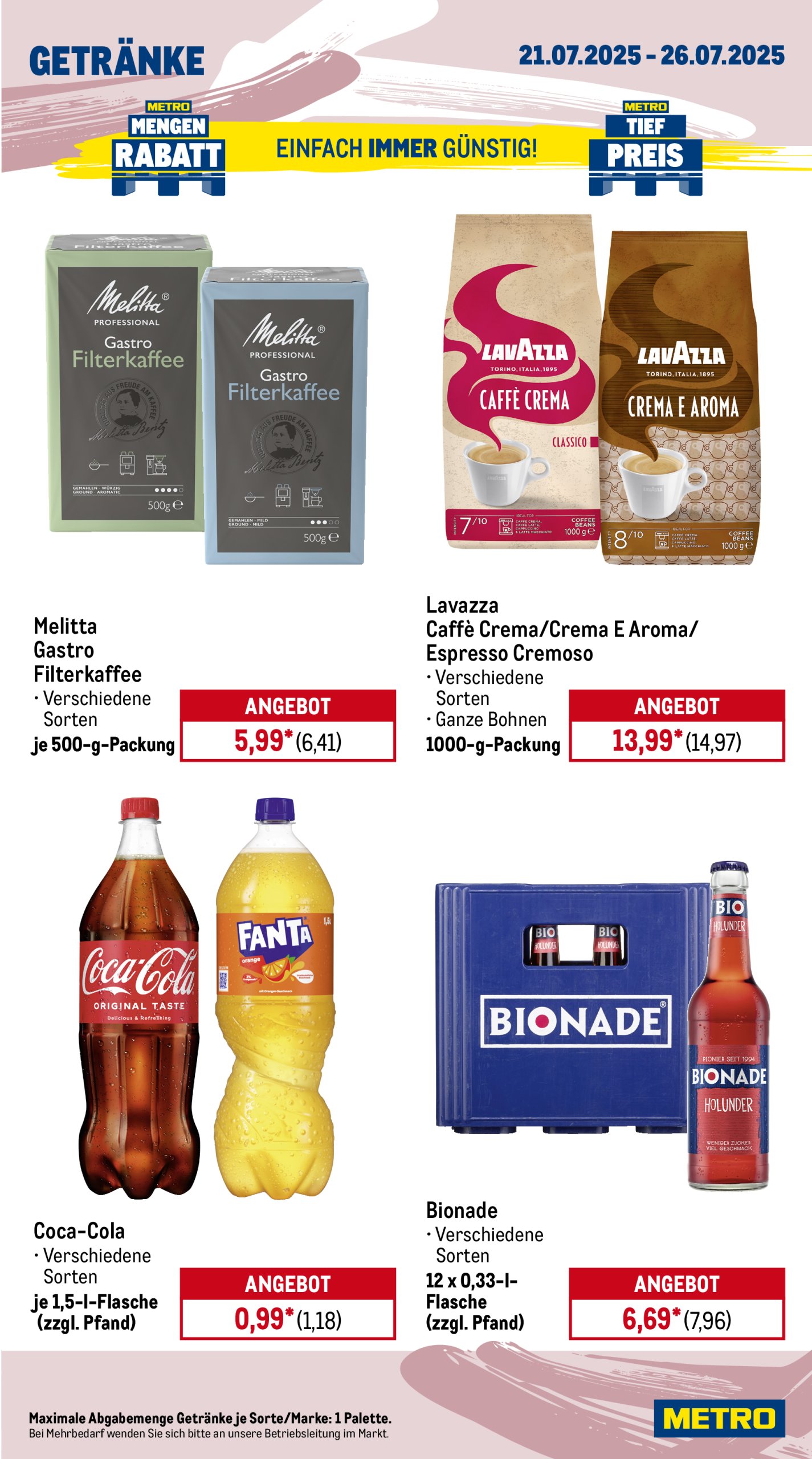 metro - Metro - Wochen-Angebote Gastro-Prospekt gültig vom 21.07. bis 26.07. - page: 13