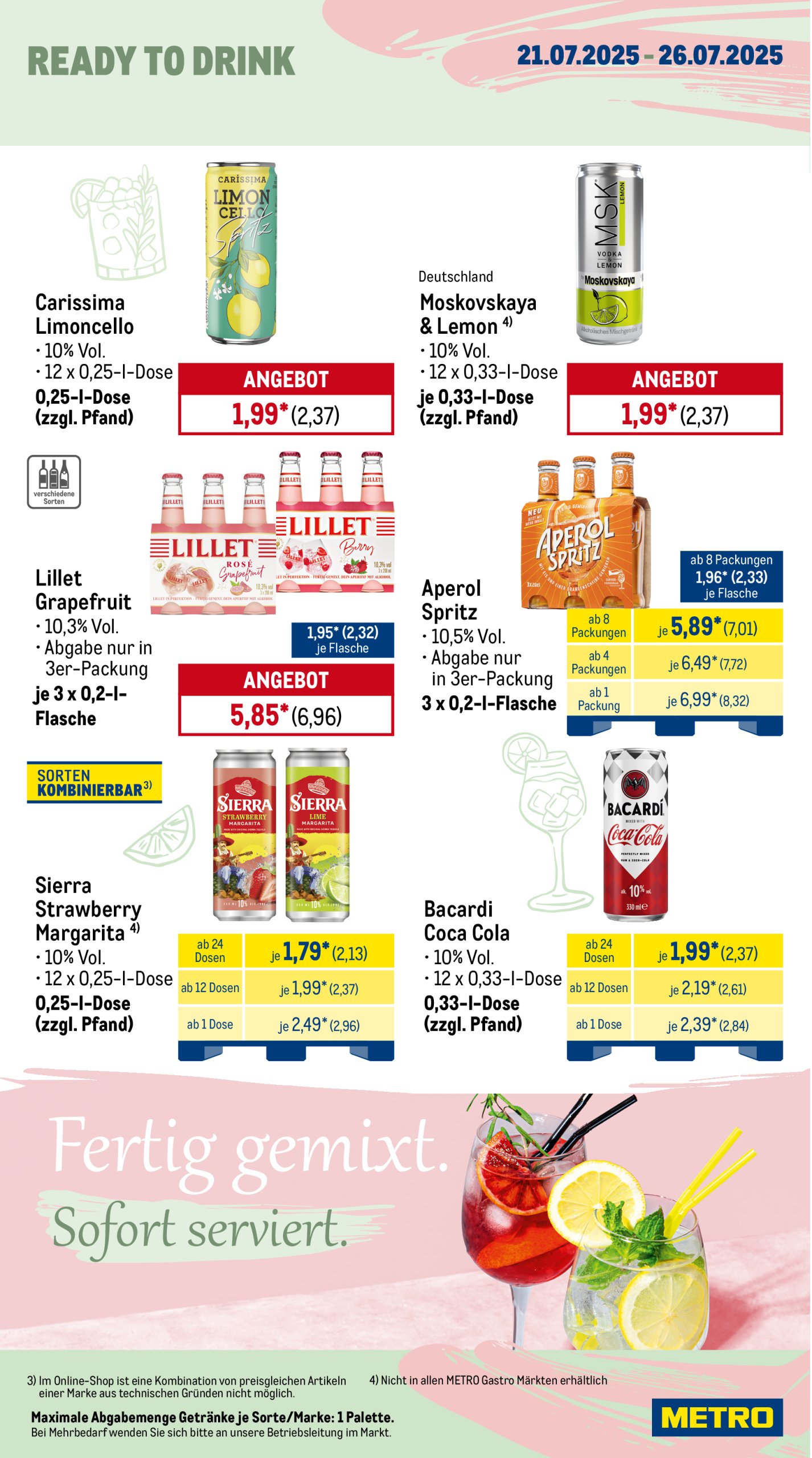 metro - Metro - Wochen-Angebote Gastro-Prospekt gültig vom 21.07. bis 26.07. - page: 16