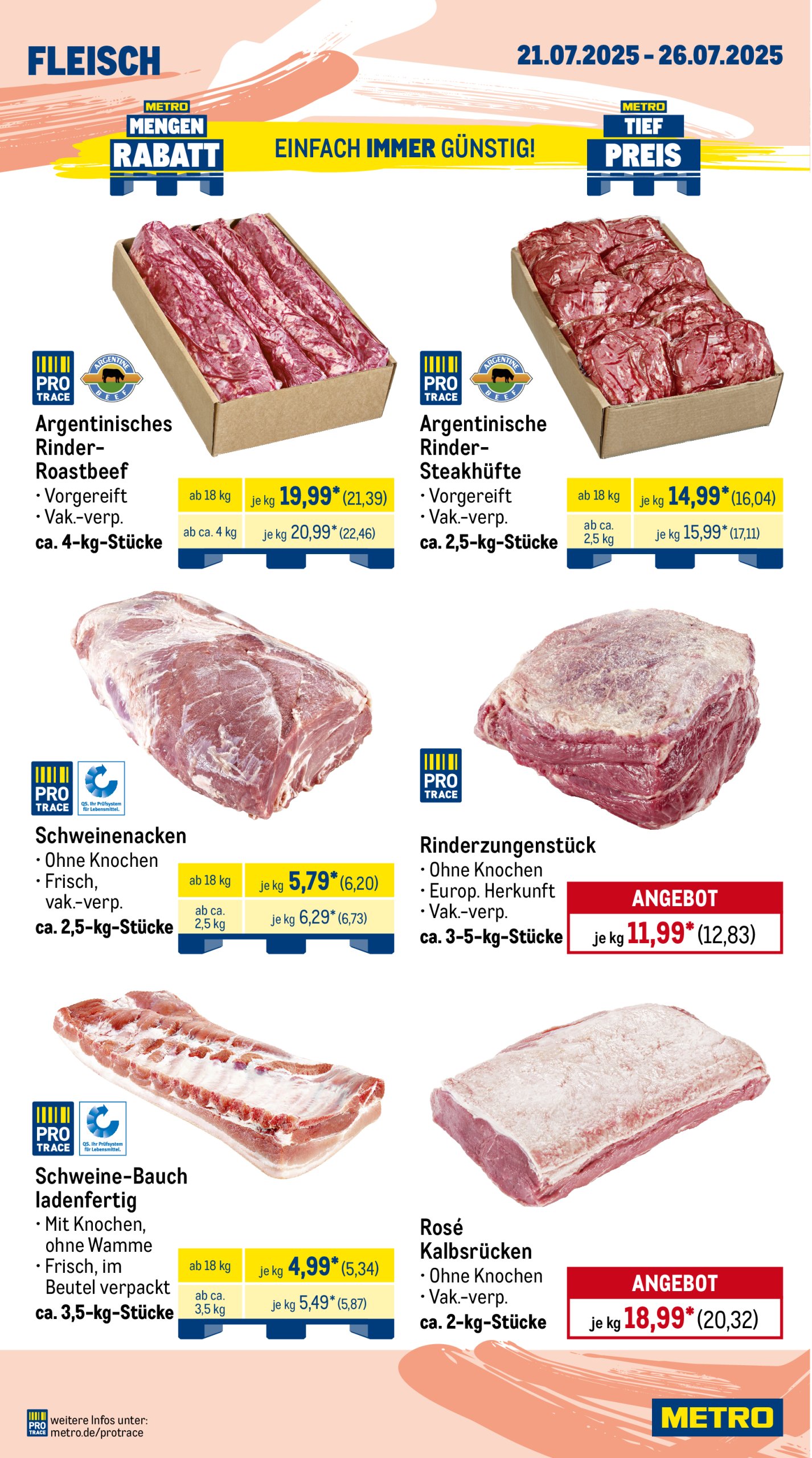 metro - Metro - Wochen-Angebote Gastro-Prospekt gültig vom 21.07. bis 26.07. - page: 2