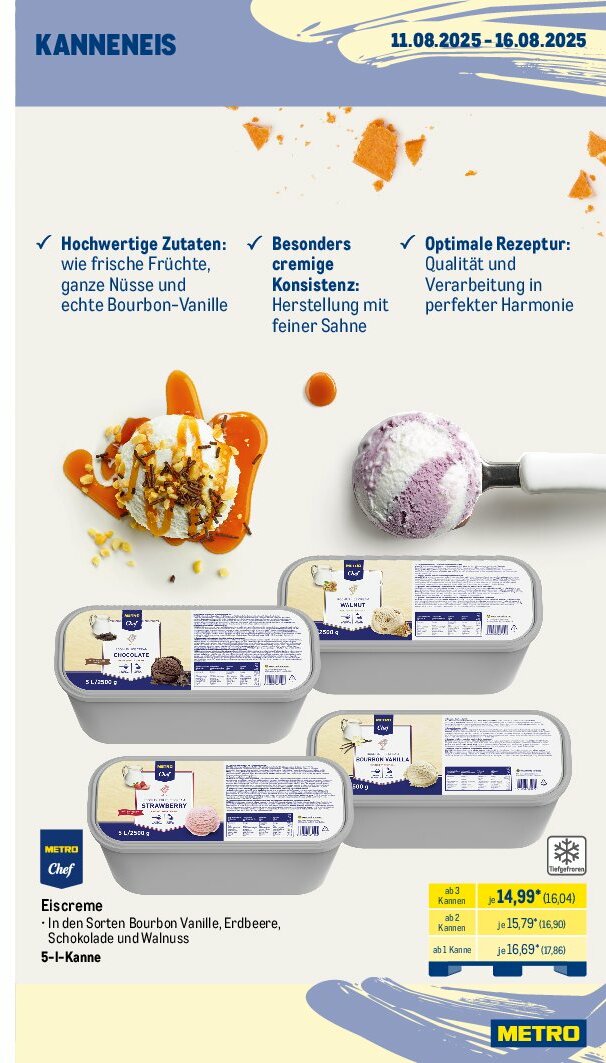 metro - Metro - Wochen-Angebote Gastro-Prospekt gültig vom 11.08. bis 16.08. - page: 13