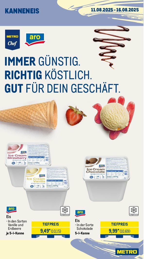 metro - Metro - Wochen-Angebote Gastro-Prospekt gültig vom 11.08. bis 16.08. - page: 12