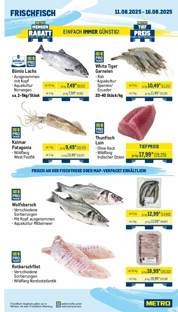 metro - Metro - Wochen-Angebote Gastro-Prospekt gültig vom 11.08. bis 16.08. - page: 5