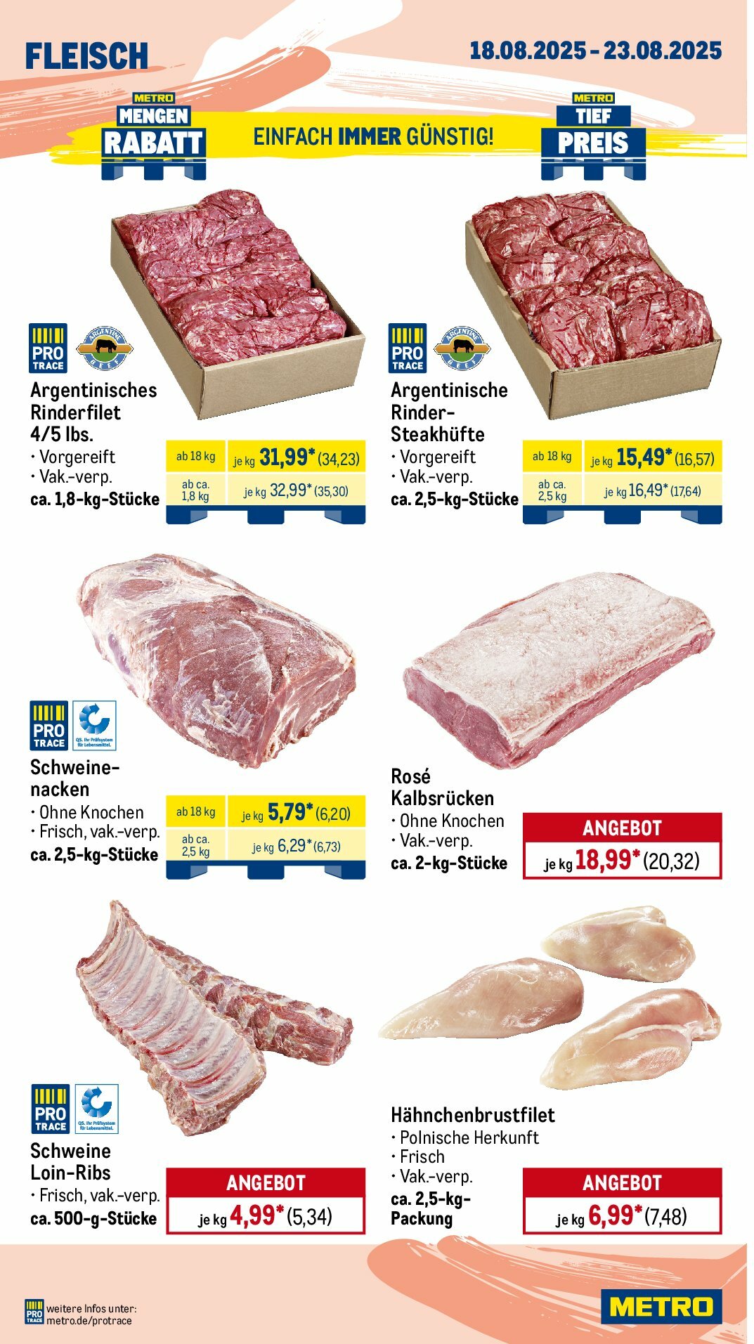 metro - Metro - Wochen-Angebote Gastro-Prospekt gültig vom 18.08. bis 23.08. - page: 2