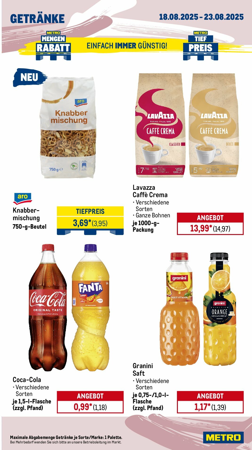 metro - Metro - Wochen-Angebote Gastro-Prospekt gültig vom 18.08. bis 23.08. - page: 13