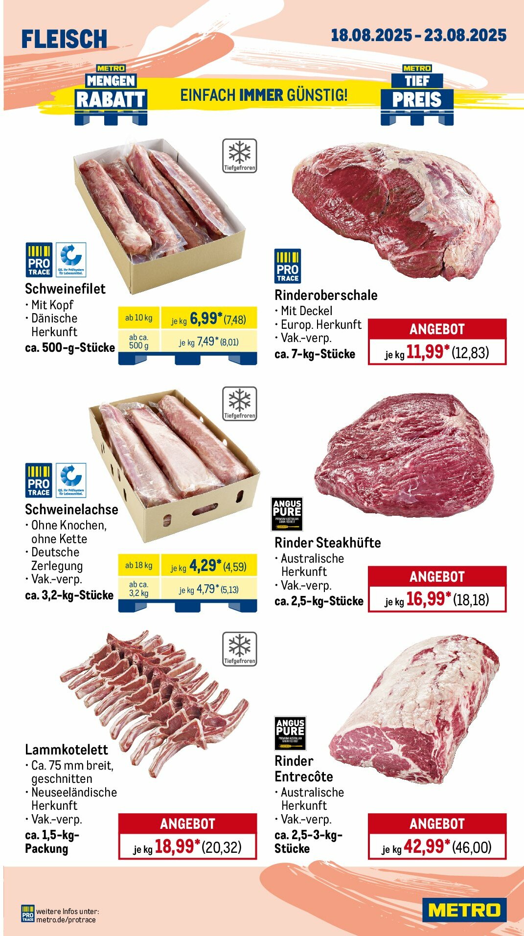 metro - Metro - Wochen-Angebote Gastro-Prospekt gültig vom 18.08. bis 23.08. - page: 3