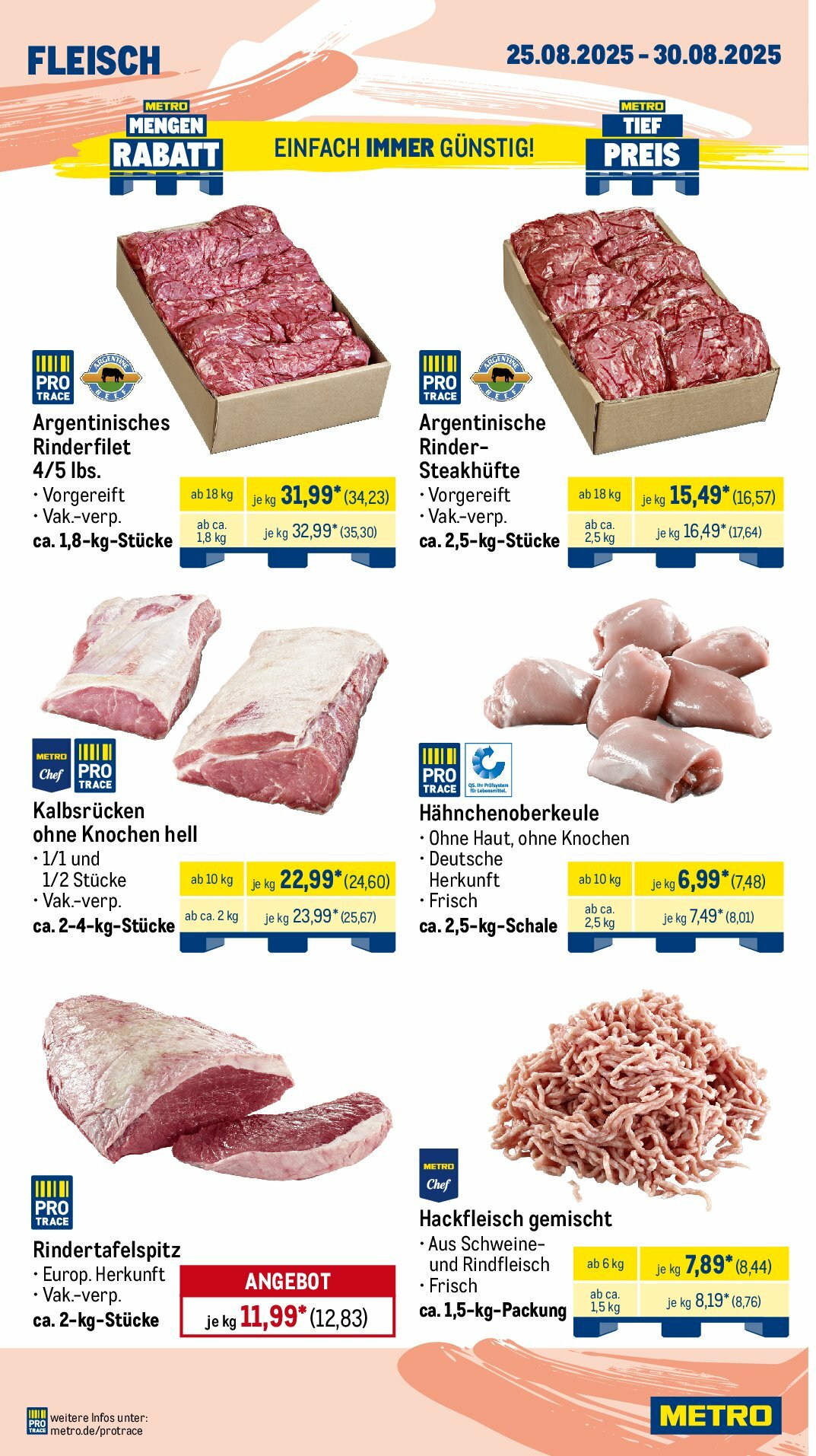 metro - Metro - Wochen-Angebote Gastro-Prospekt gültig vom 25.08. bis 30.08. - page: 2