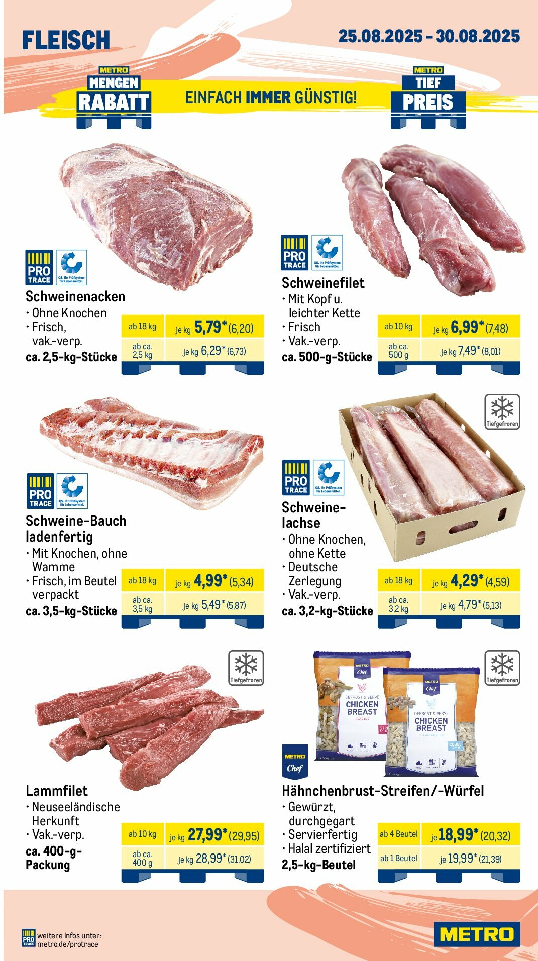 metro - Metro - Wochen-Angebote Gastro-Prospekt gültig vom 25.08. bis 30.08. - page: 3