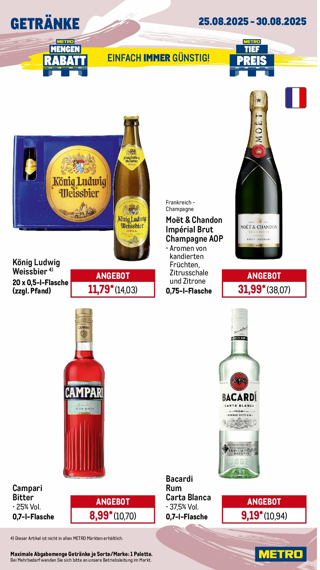 metro - Metro - Wochen-Angebote Gastro-Prospekt gültig vom 25.08. bis 30.08. - page: 17