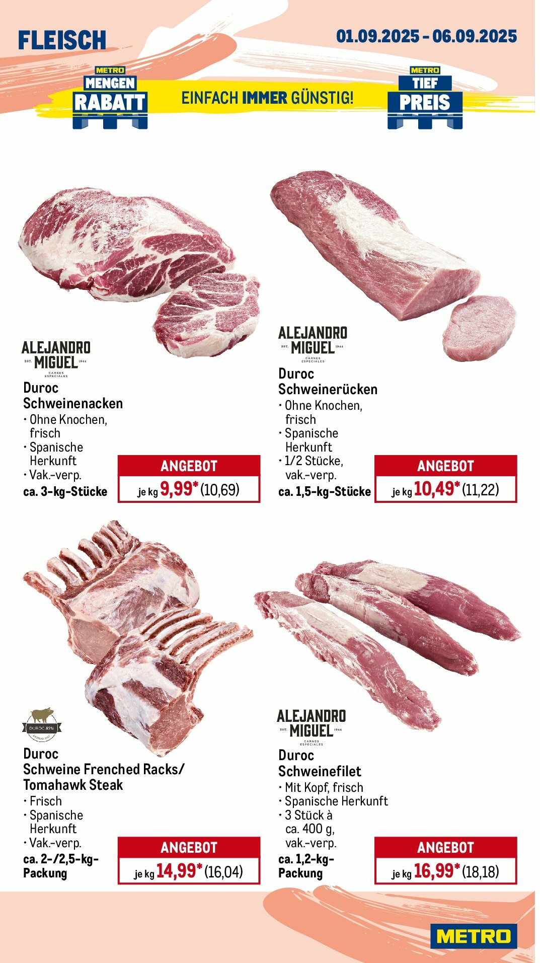 metro - Metro - Wochen-Angebote Gastro-Prospekt gültig vom 01.09. bis 06.09. - page: 4