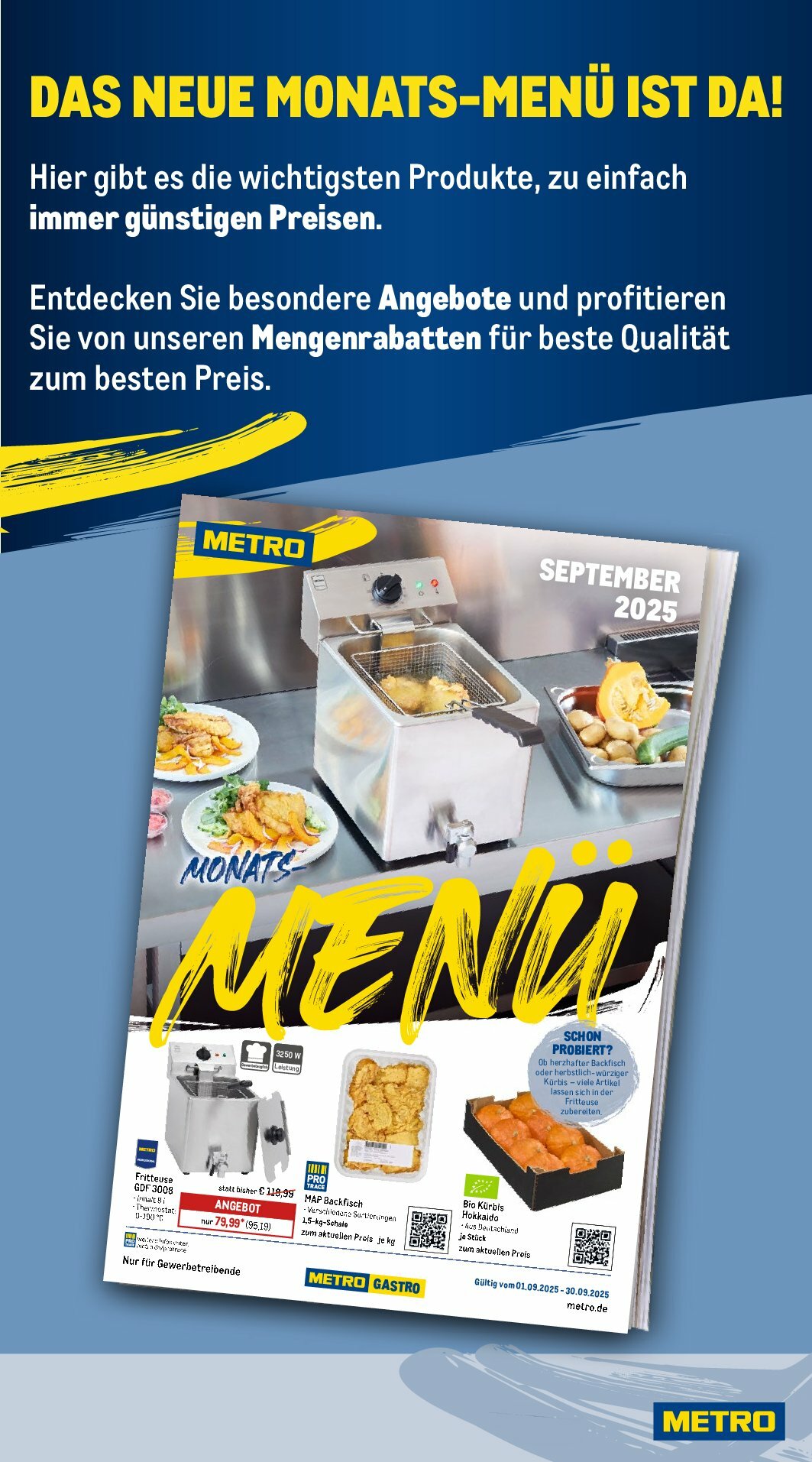 metro - Metro - Wochen-Angebote Gastro-Prospekt gültig vom 01.09. bis 06.09. - page: 21