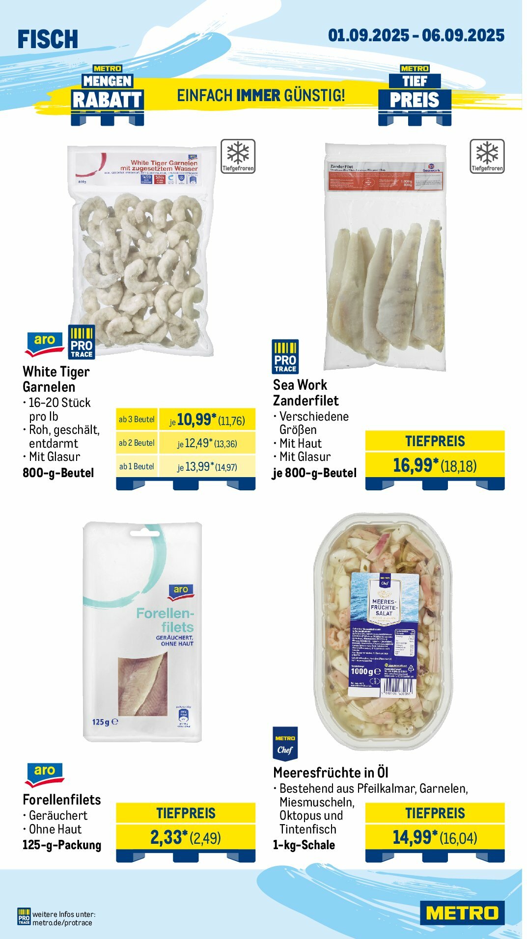 metro - Metro - Wochen-Angebote Gastro-Prospekt gültig vom 01.09. bis 06.09. - page: 6
