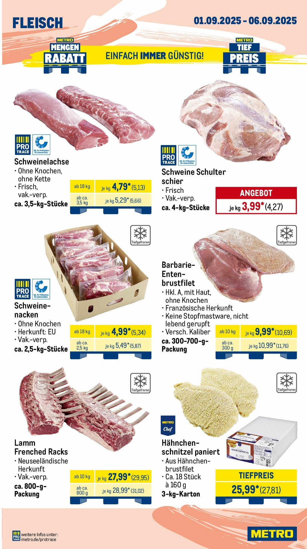 metro - Metro - Wochen-Angebote Gastro-Prospekt gültig vom 01.09. bis 06.09. - page: 3