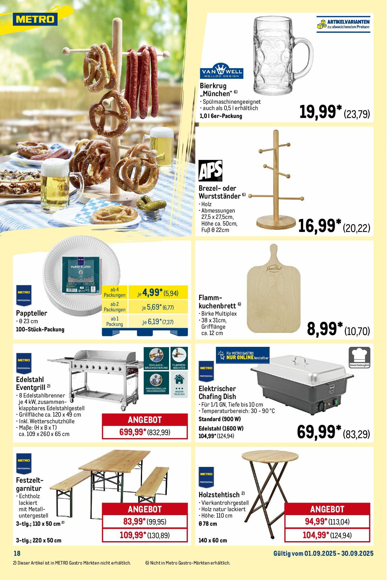 metro - Metro - Monats-Menü-Prospekt gültig vom 01.09. bis 30.09. - page: 18