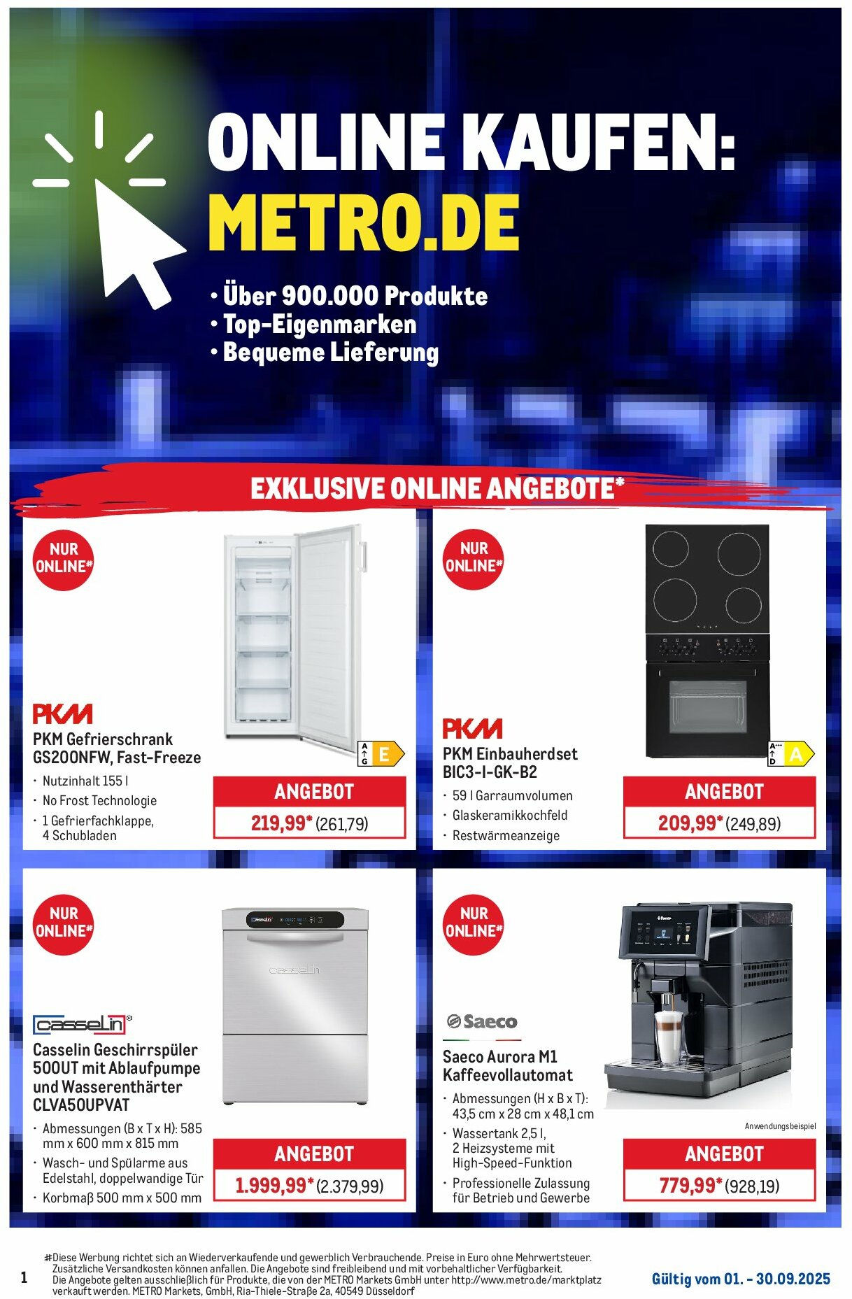 metro - Metro - Monats-Menü-Prospekt gültig vom 01.09. bis 30.09. - page: 20