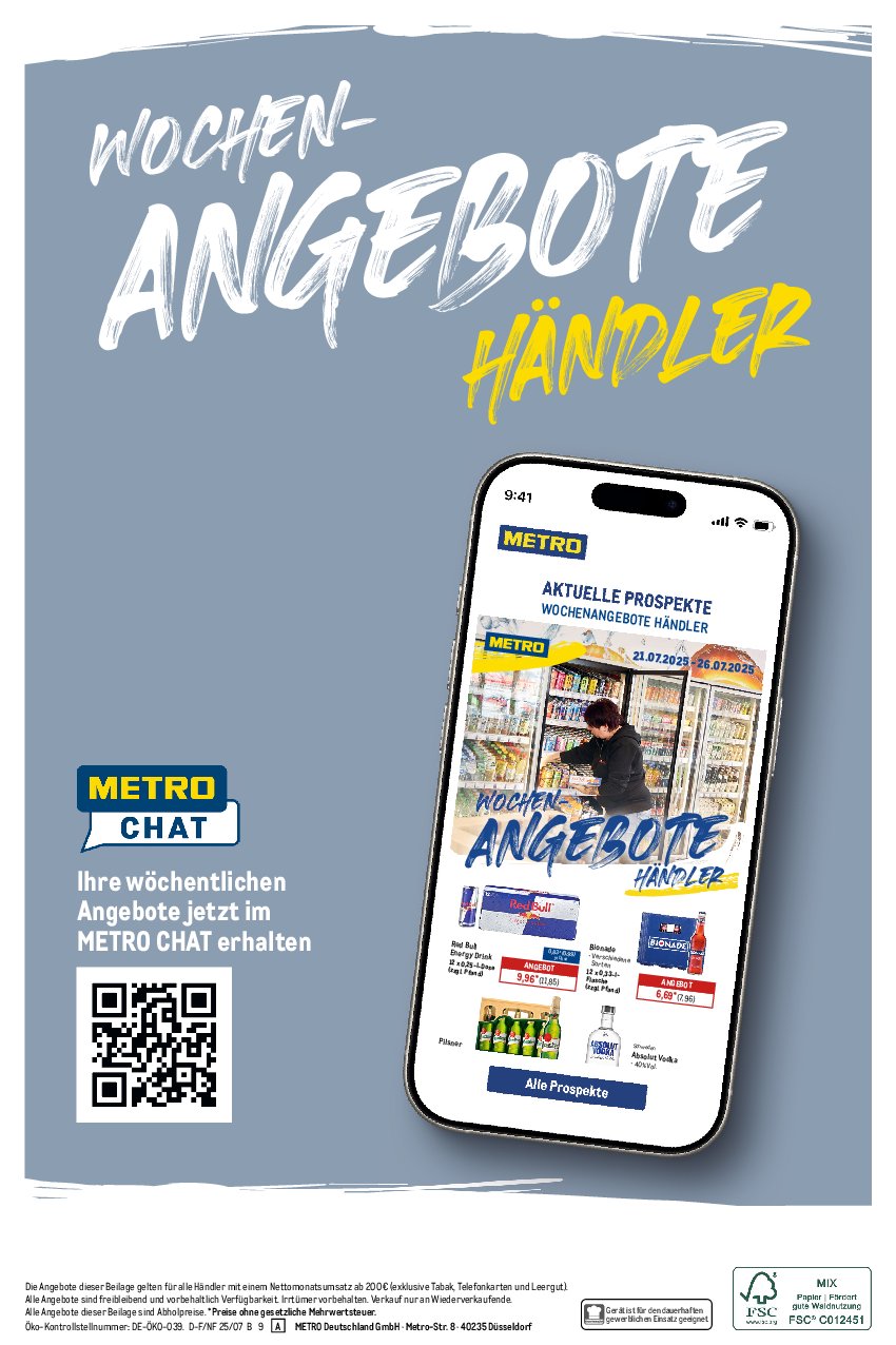 metro - Metro - Wochen-Angebote Händler-Prospekt gültig vom 08.09. bis 13.09. - page: 25