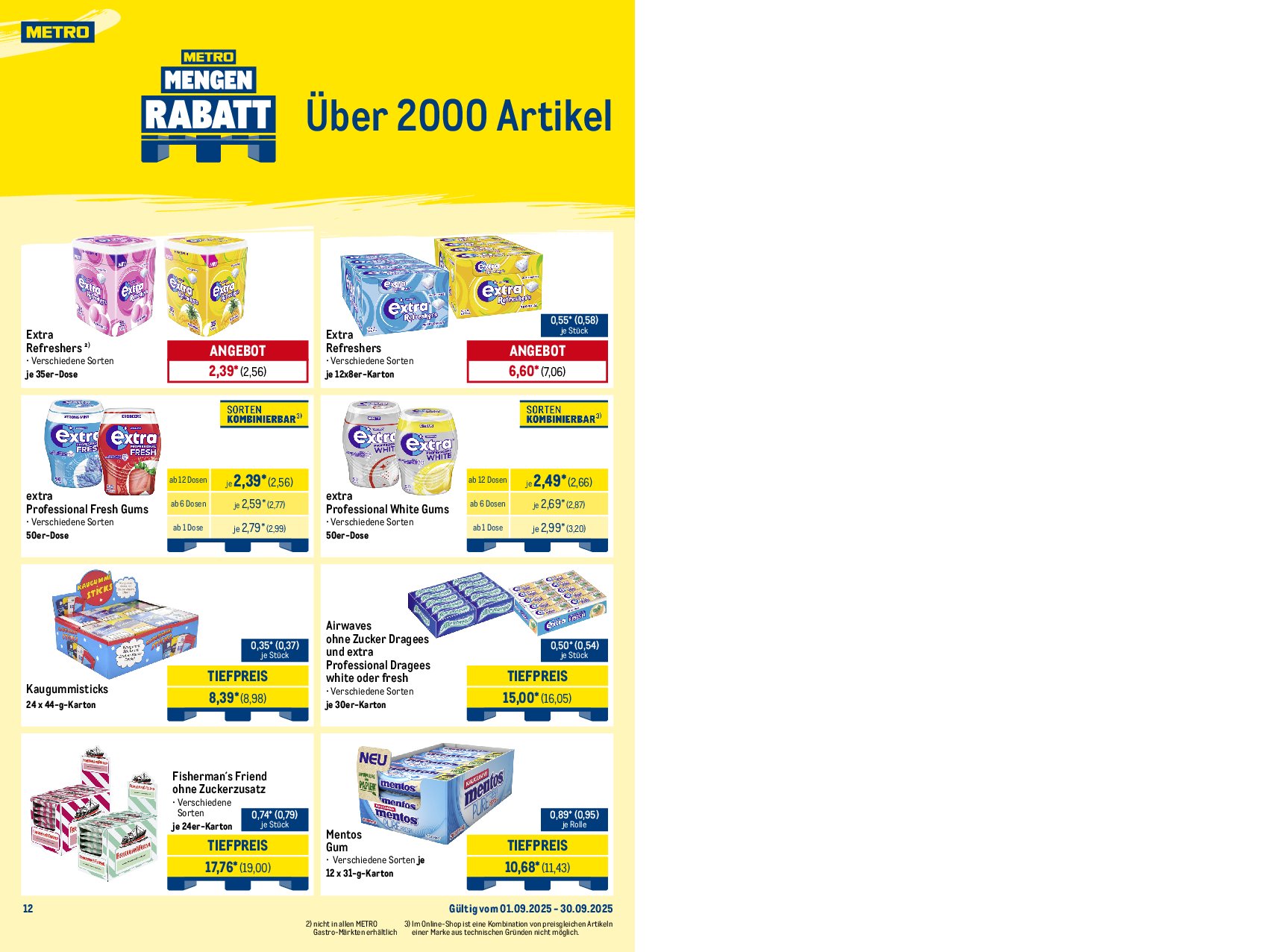 metro - Metro - Wochen-Angebote Händler-Prospekt gültig vom 08.09. bis 13.09. - page: 17