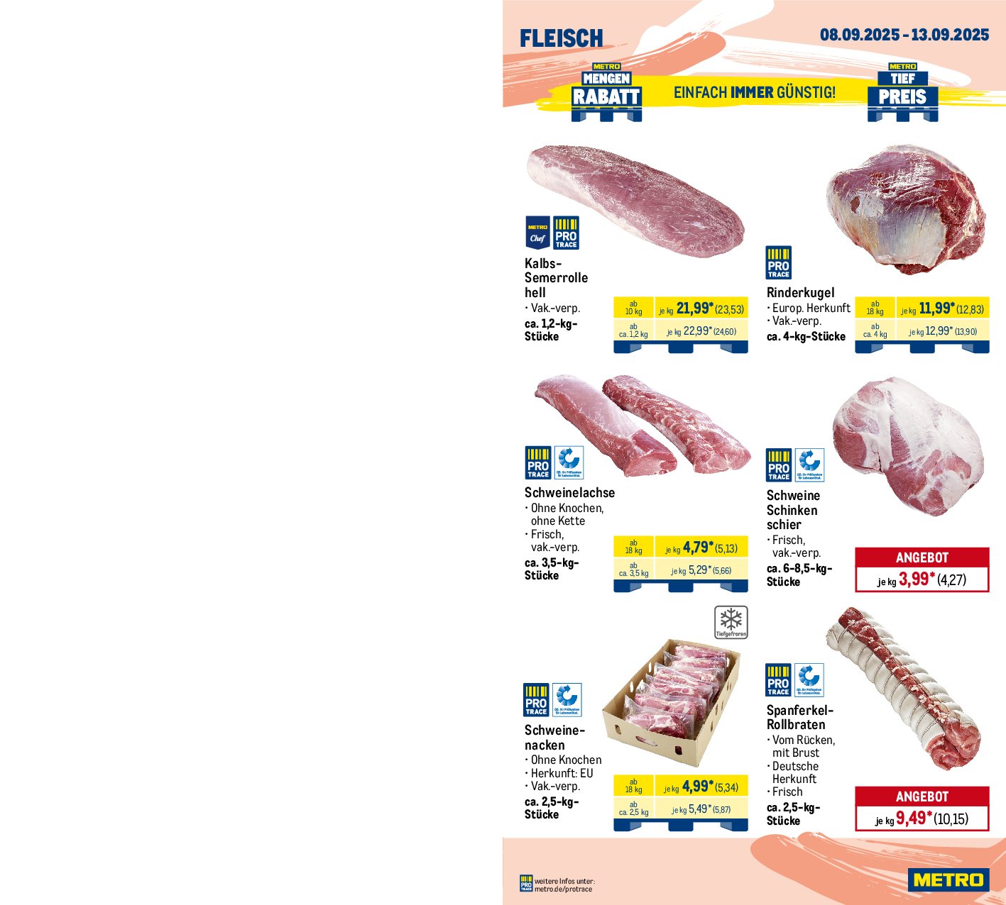 metro - Metro - Wochen-Angebote Gastro-Prospekt gültig vom 08.09. bis 13.09. - page: 3