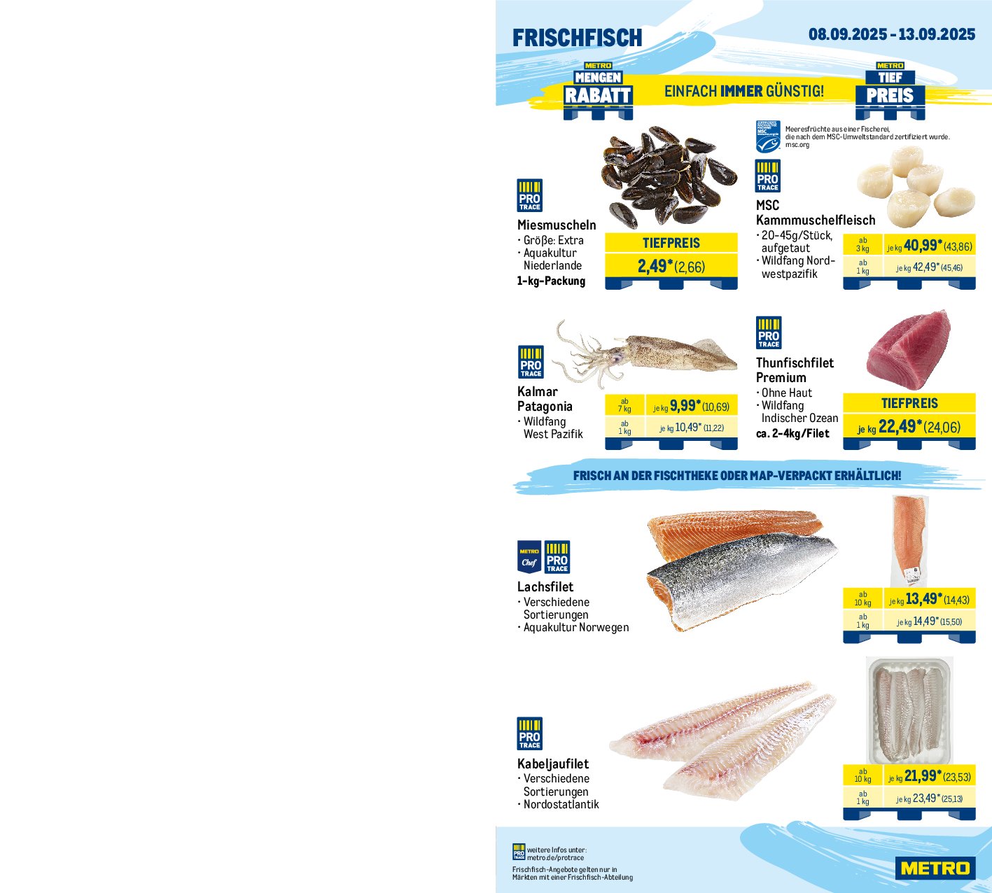 metro - Metro - Wochen-Angebote Gastro-Prospekt gültig vom 08.09. bis 13.09. - page: 5