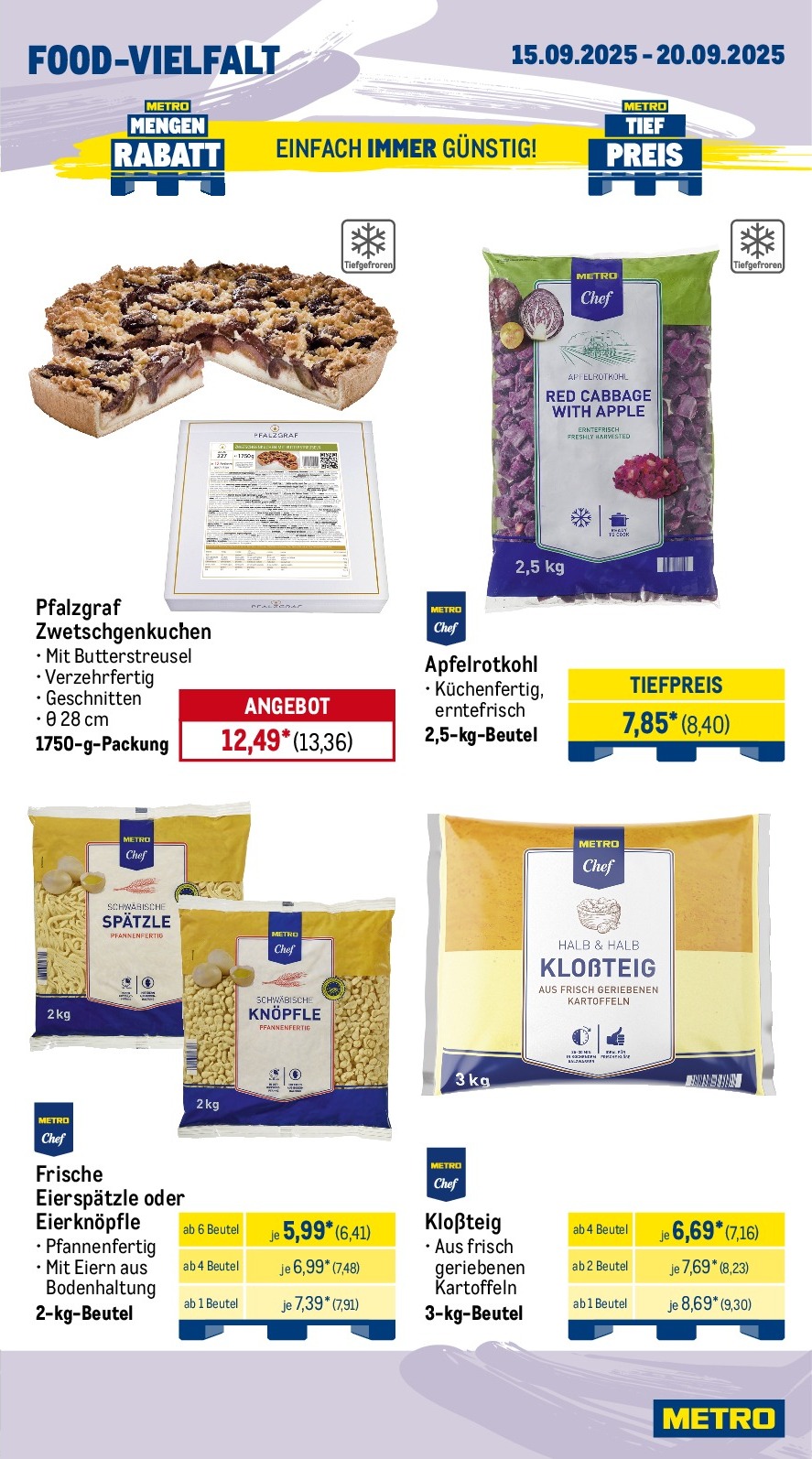 metro - Metro - Wochen-Angebote Gastro-Prospekt gültig vom 15.09. bis 20.09. - page: 11