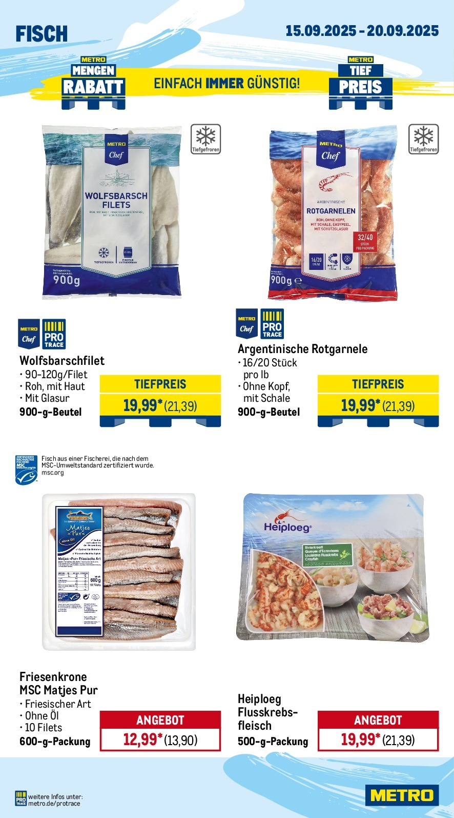 metro - Metro - Wochen-Angebote Gastro-Prospekt gültig vom 15.09. bis 20.09. - page: 6